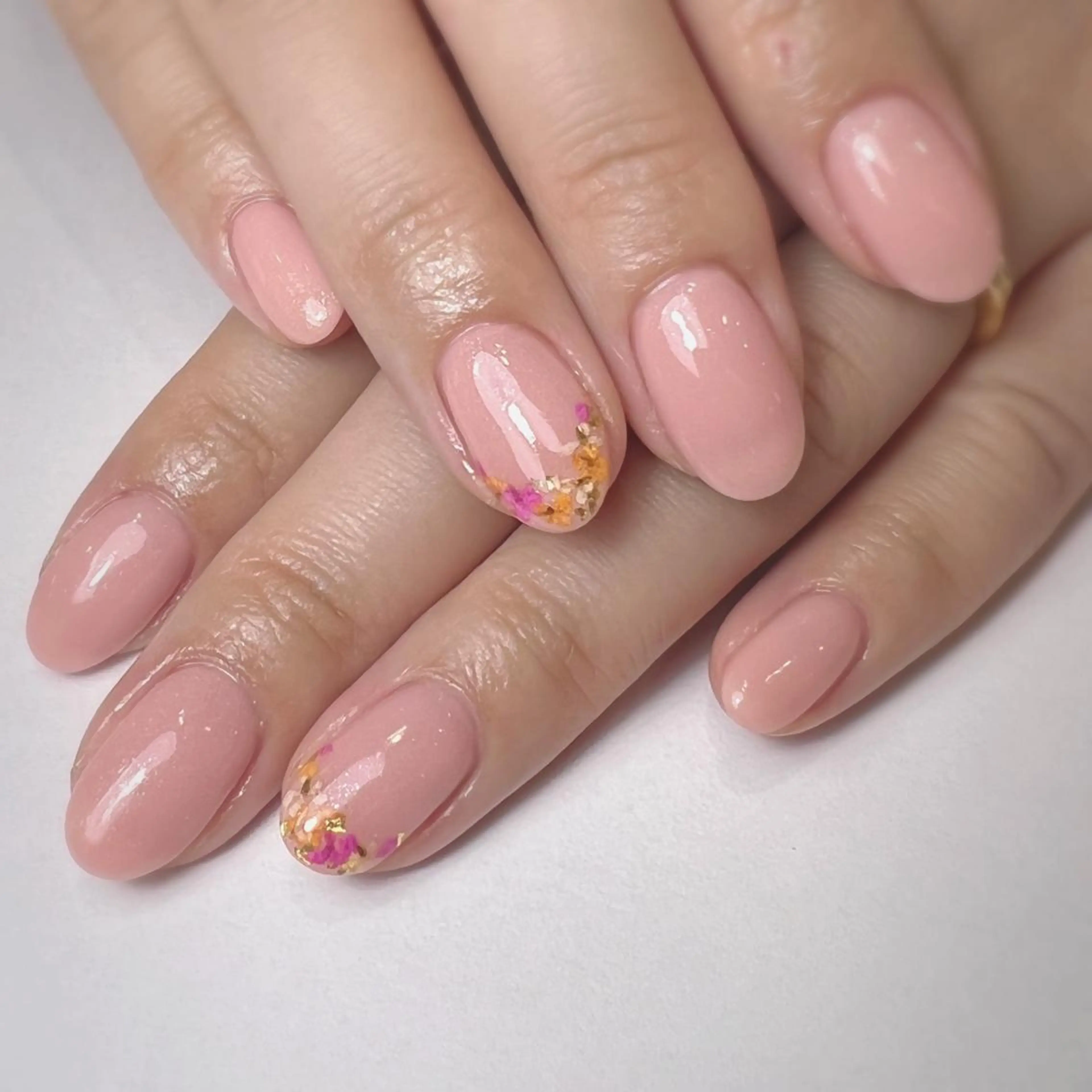 ネイル 【爪の育成専門】深爪・むしり癖・丸い爪・ガサガサなど　　Rio nail所属・Rio nail まなみのネイルデザイン