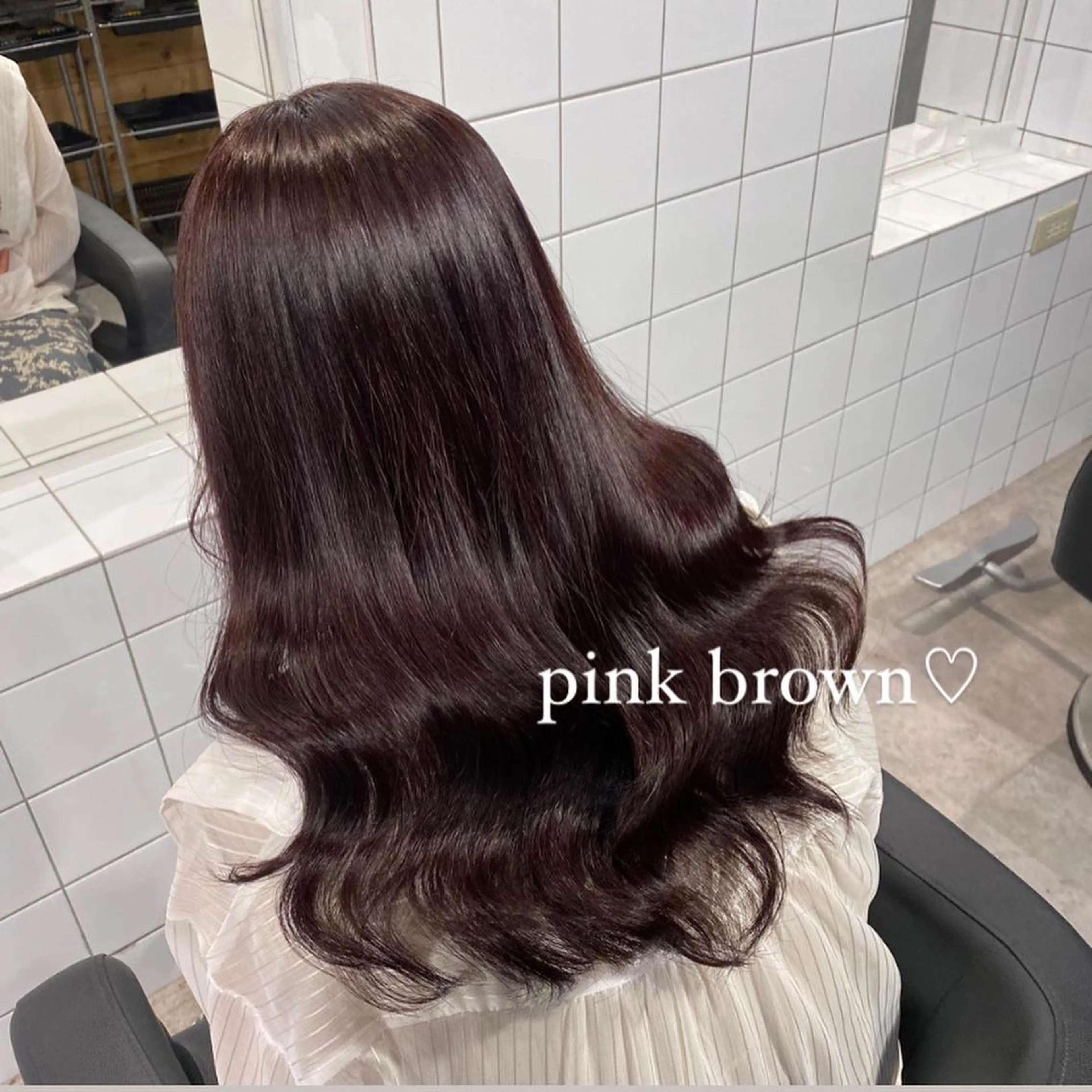 ロング カラー ヘアカラー 🤍韓国風hair Marina🤍のヘアスタイル