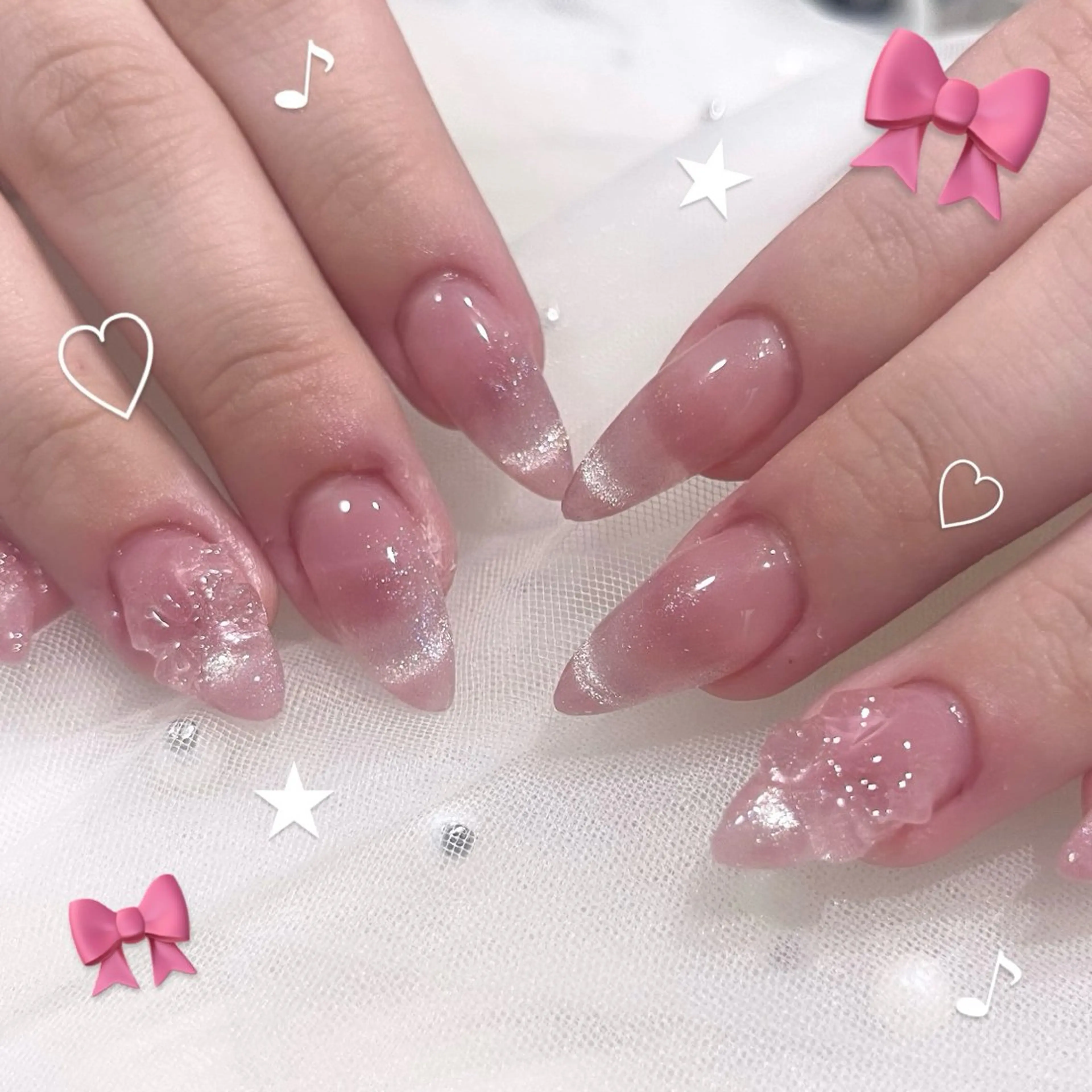 ネイル ハンドネイル 🧁fein. nana🩵のネイルデザイン