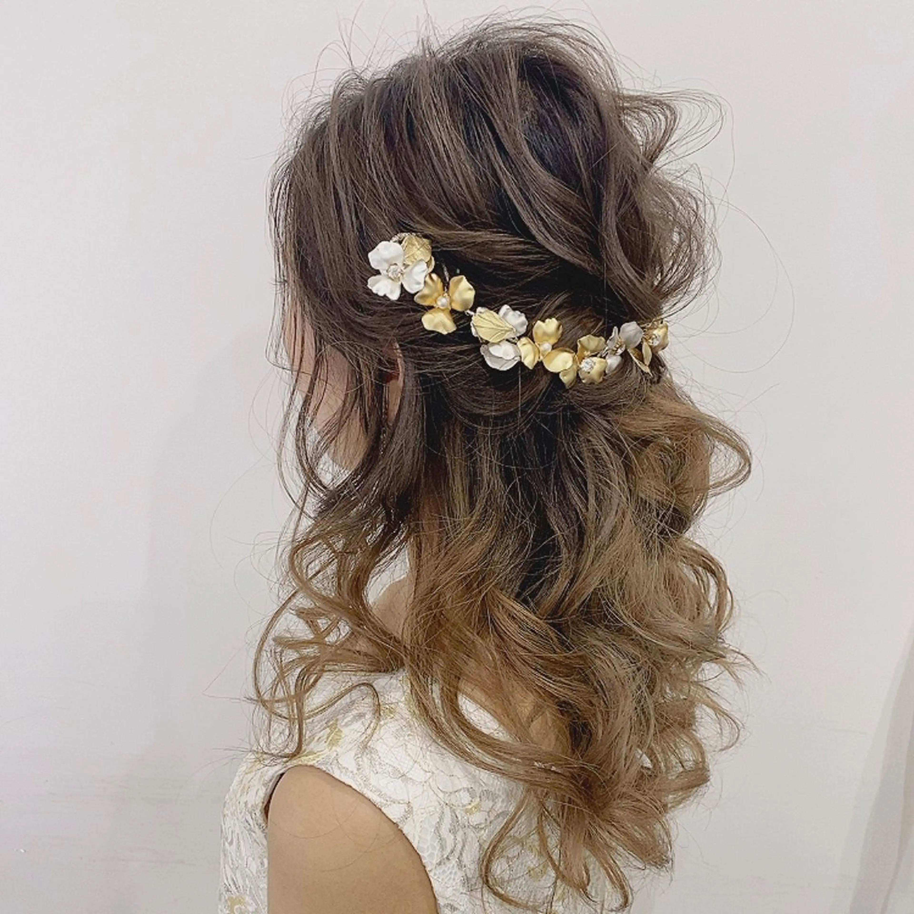 セミロング risa/恵比寿/ ヘアセットのヘアスタイル