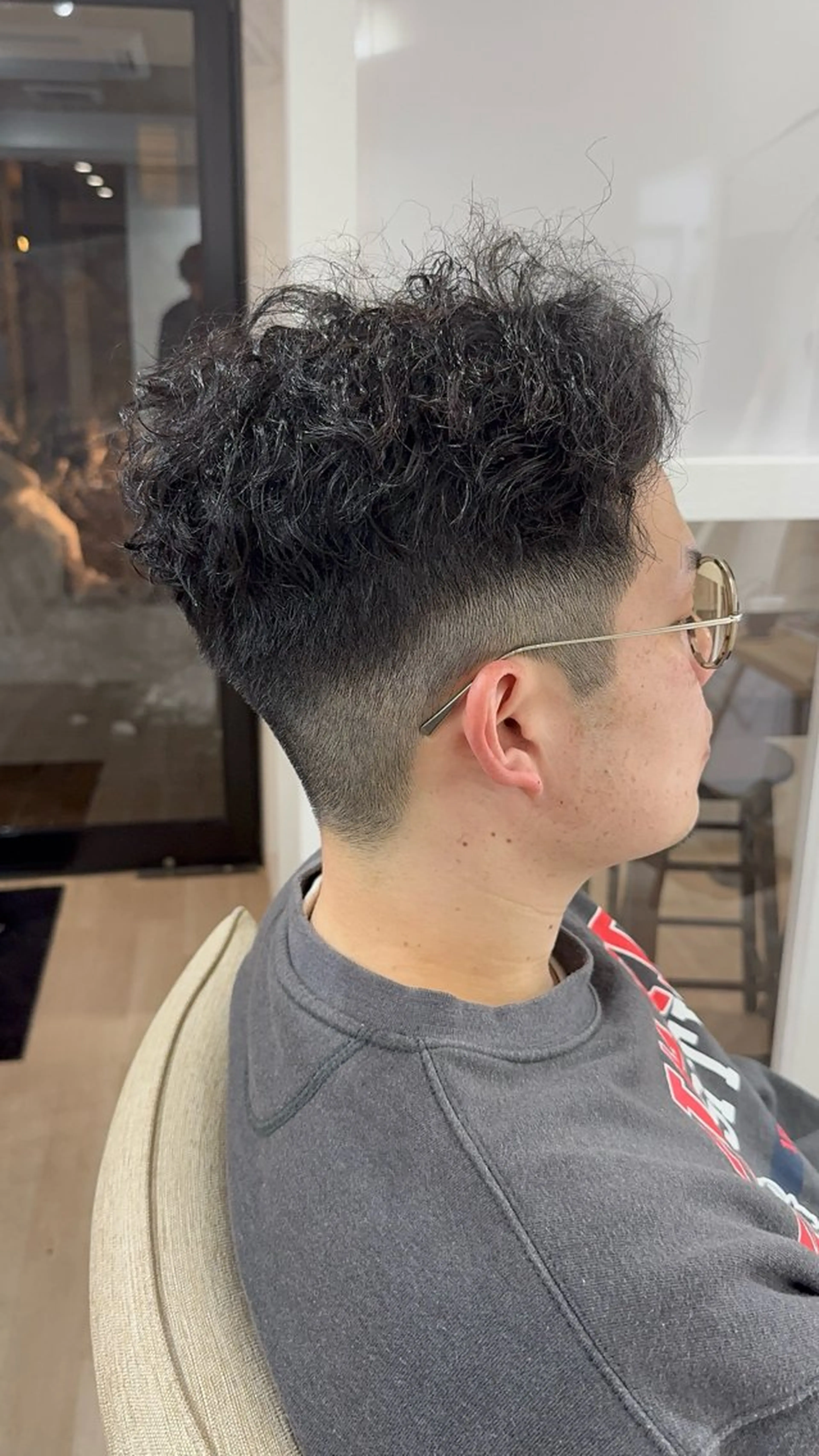 【再来の方用】カット+メンズパーマ(波巻き、ツイスパ、ツイスト)の写真