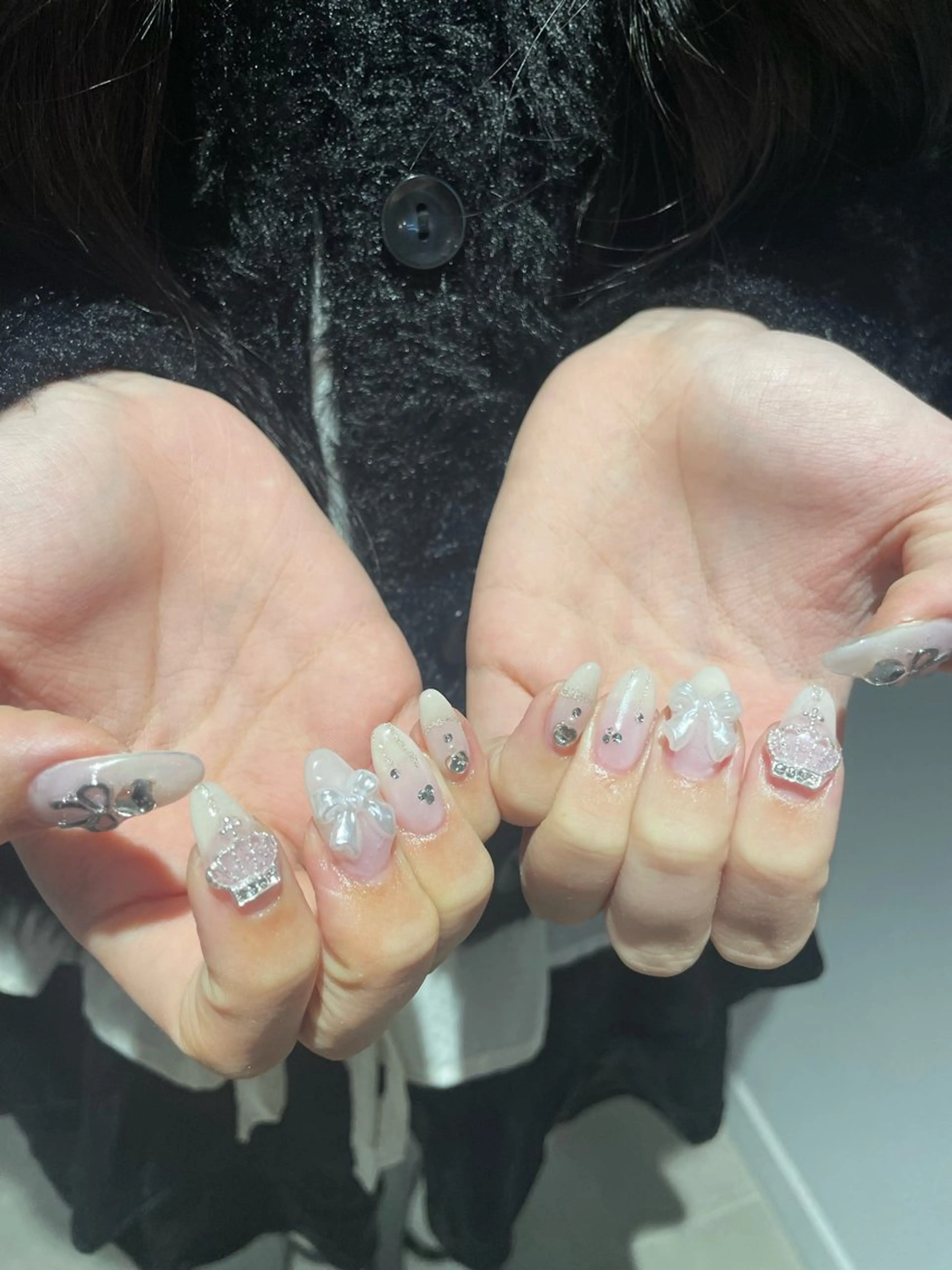 ネイル ハンドネイル HOSHI ⭐️辻堂 /藤沢ガーリーネイルのネイルデザイン