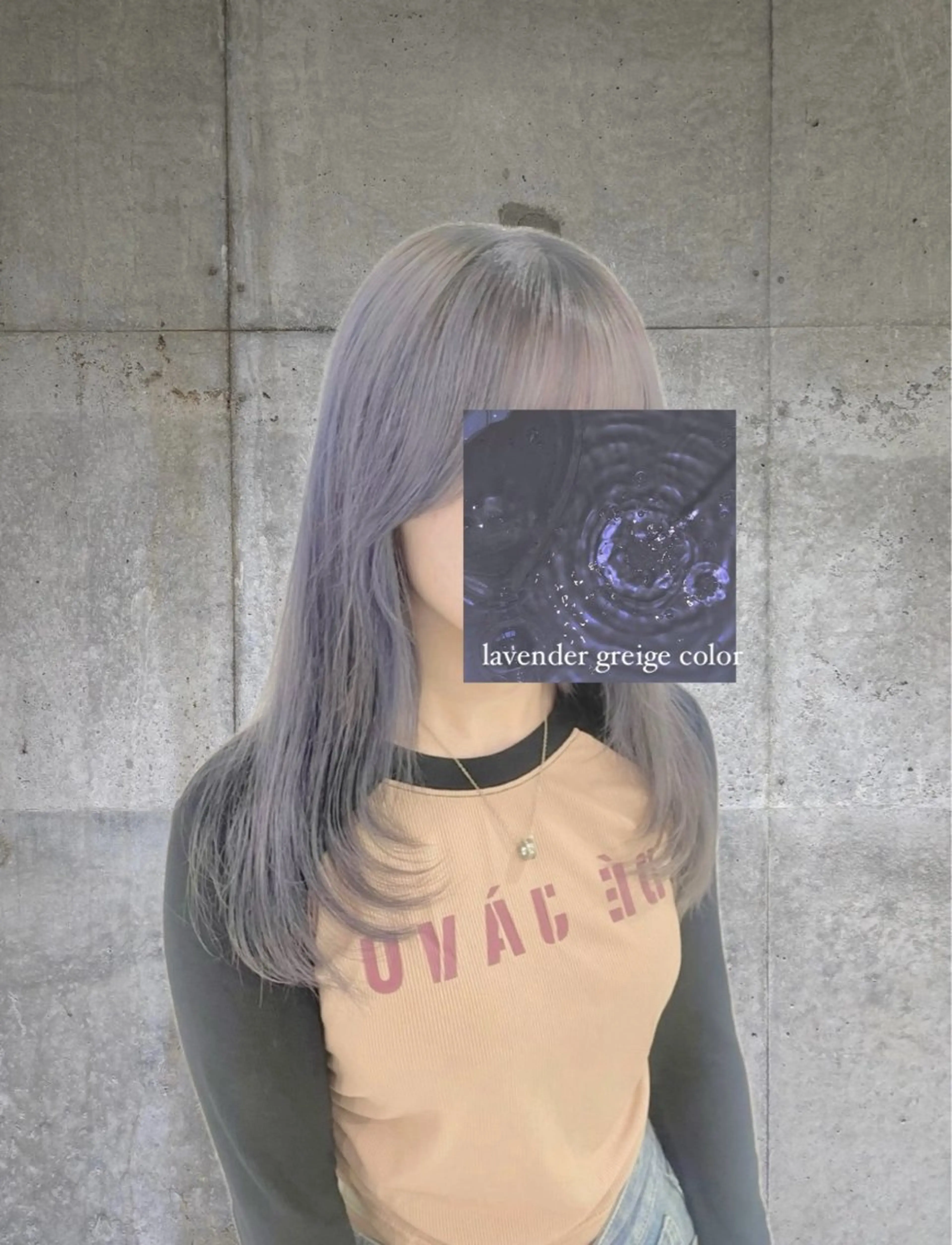 セミロング カラー カット ヘアカラー ヘッドスパ 透明感カラー・レイヤ ー🎀amika🎀のヘアスタイル