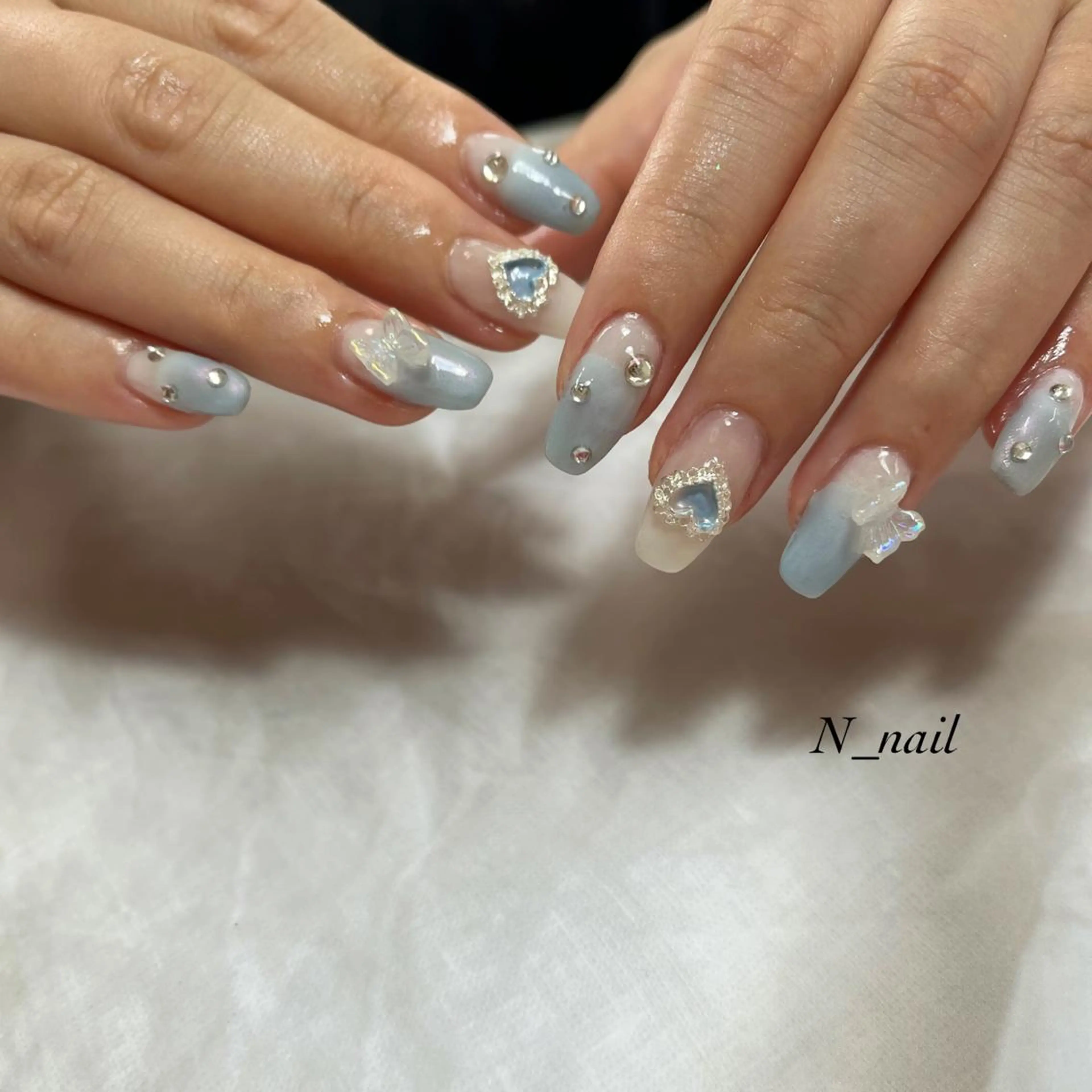 ネイル 長さ出し ネイルチップ Nail lienのネイルデザイン