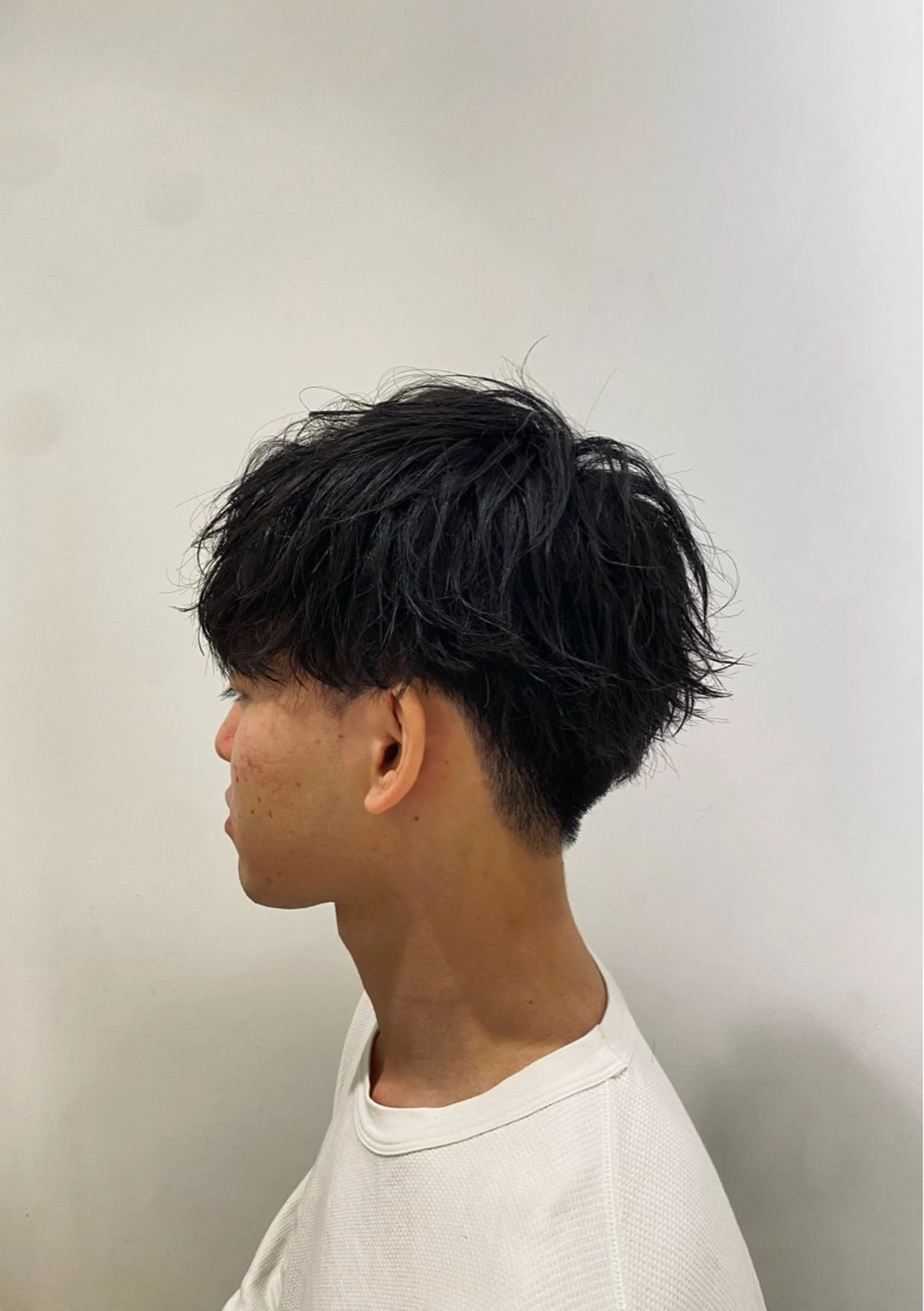 メンズ マッシュ 刈り上げ 安齋 侑真のヘアスタイル