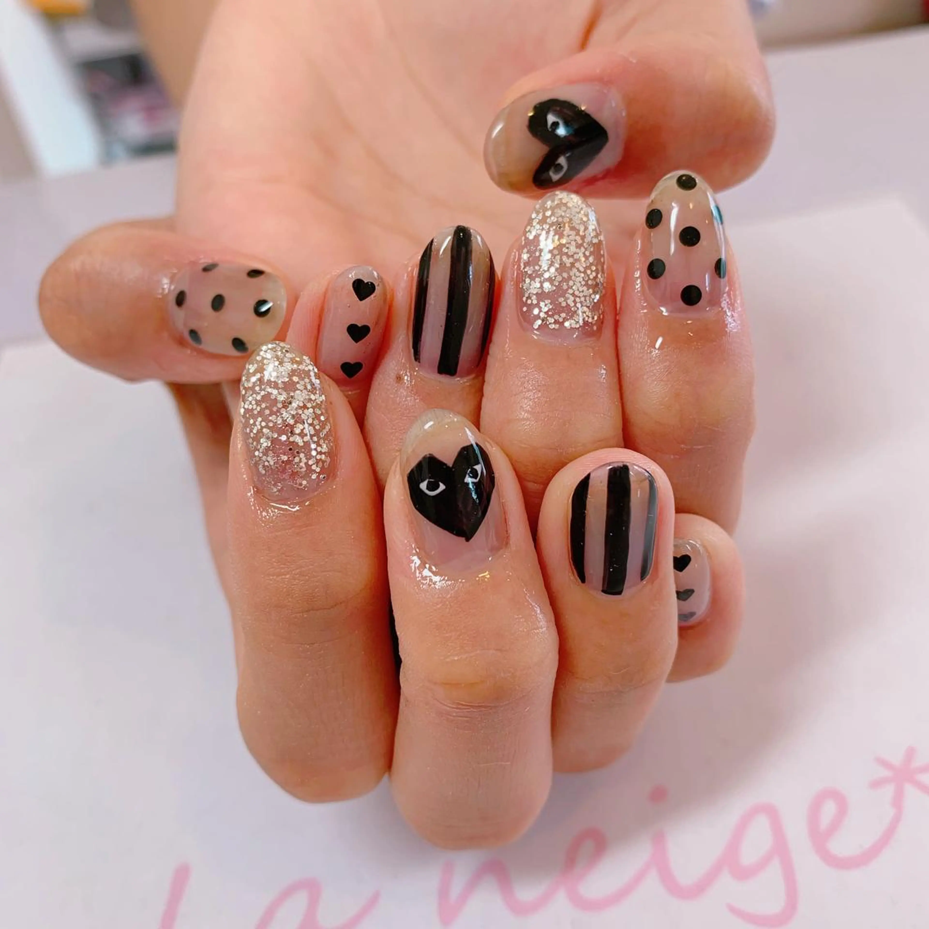 ネイル アートネイル La neige* yuki 🐩🌙のネイルデザイン