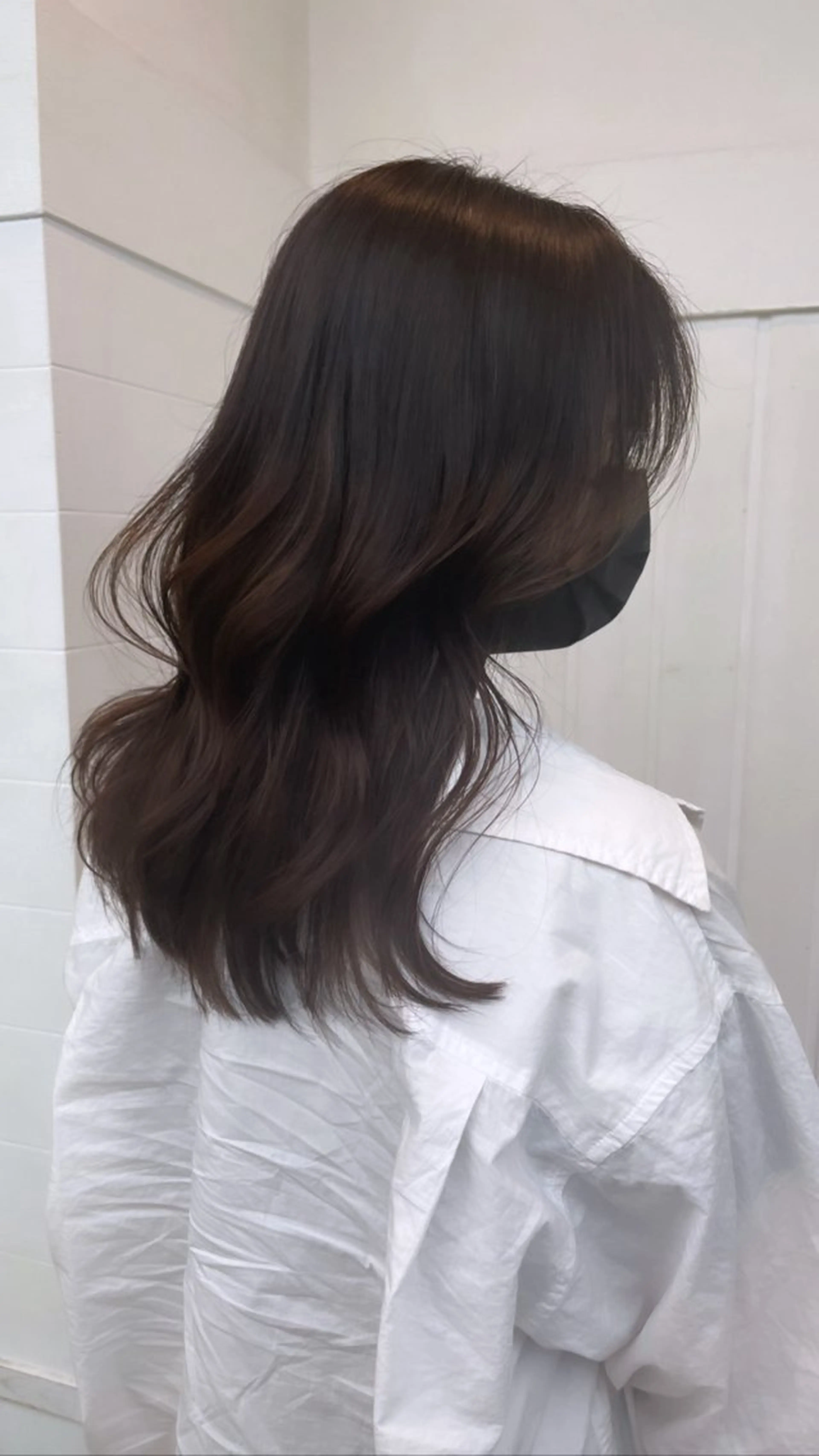 セミロング カラー カット ヘアカラー トリートメント HIKARU副店長/ ✨️髪質改善のヘアスタイル