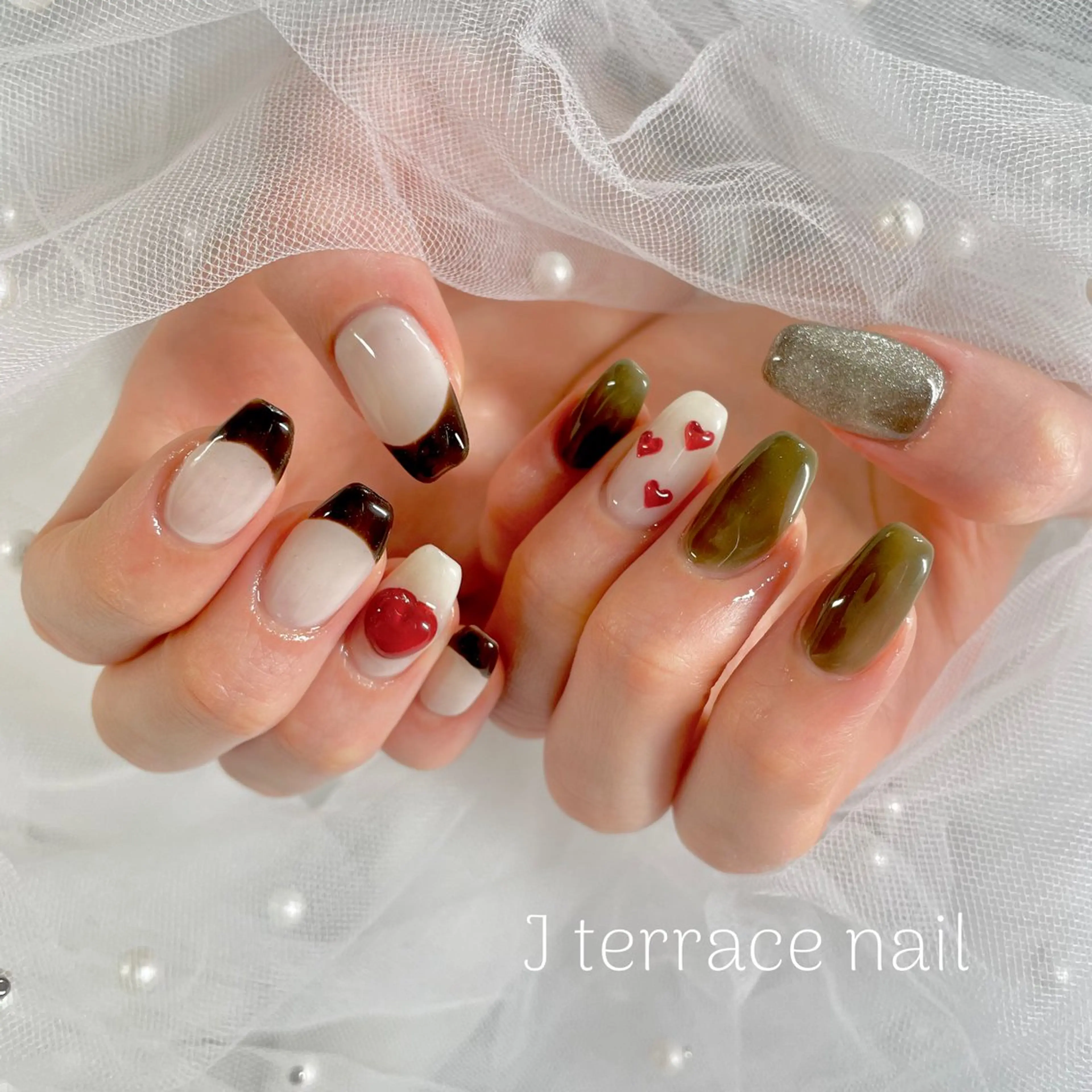 ネイル ジェルネイル J terrace Nailのネイルデザイン