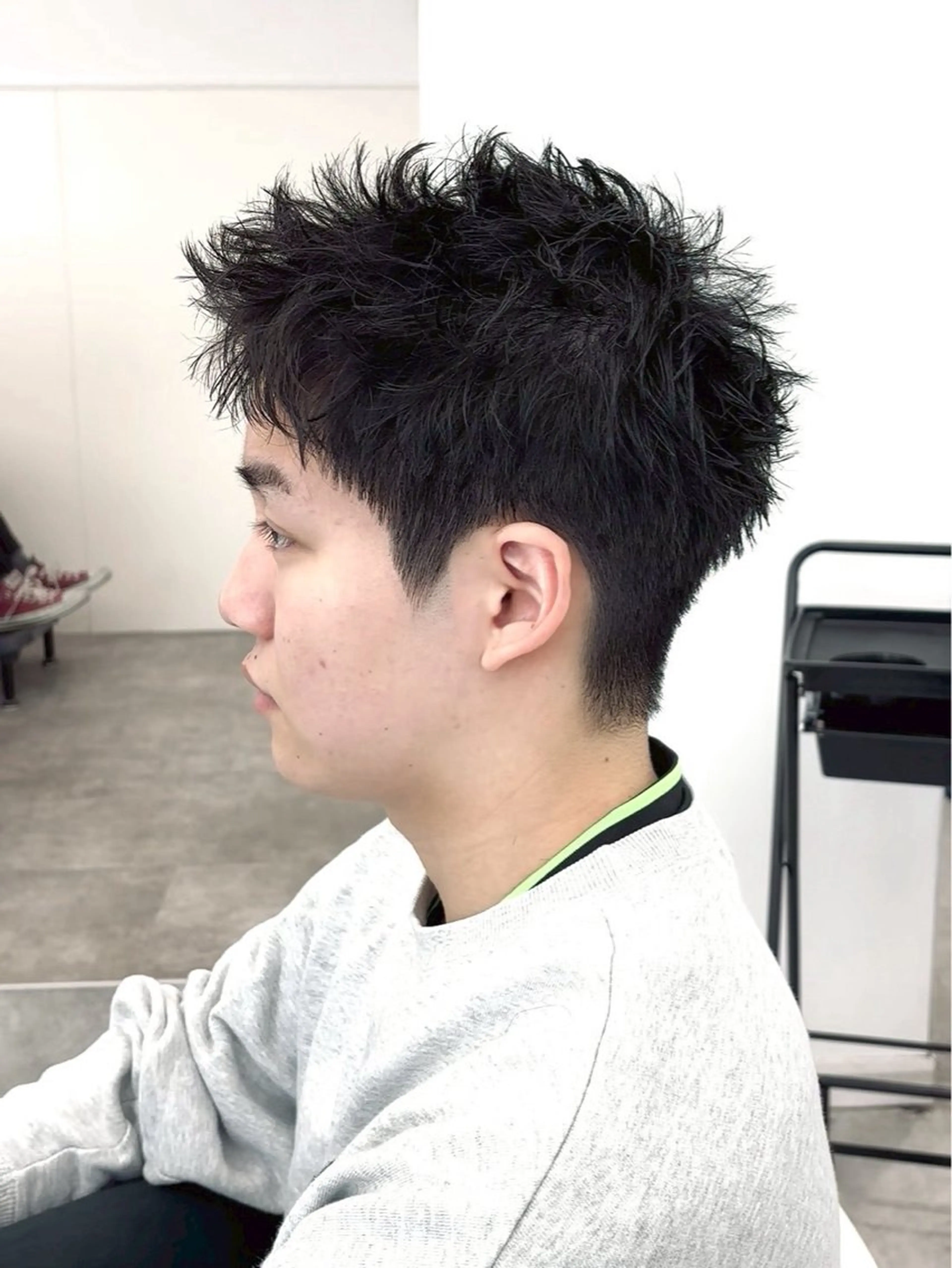メンズ カット あおき いおりのヘアスタイル