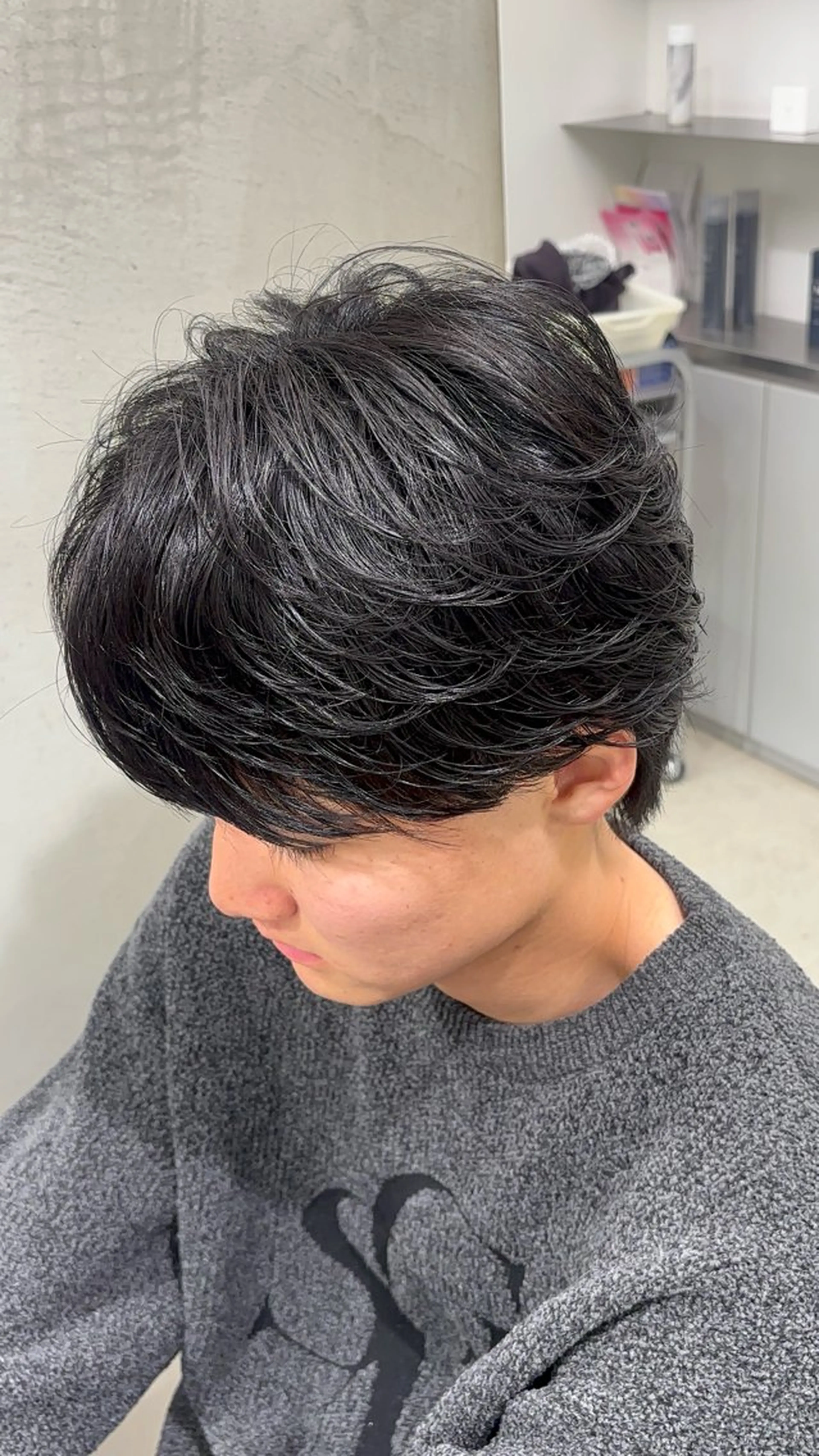 ショート パーマ メンズ 名古屋メンズパーマ /松井生のヘアスタイル