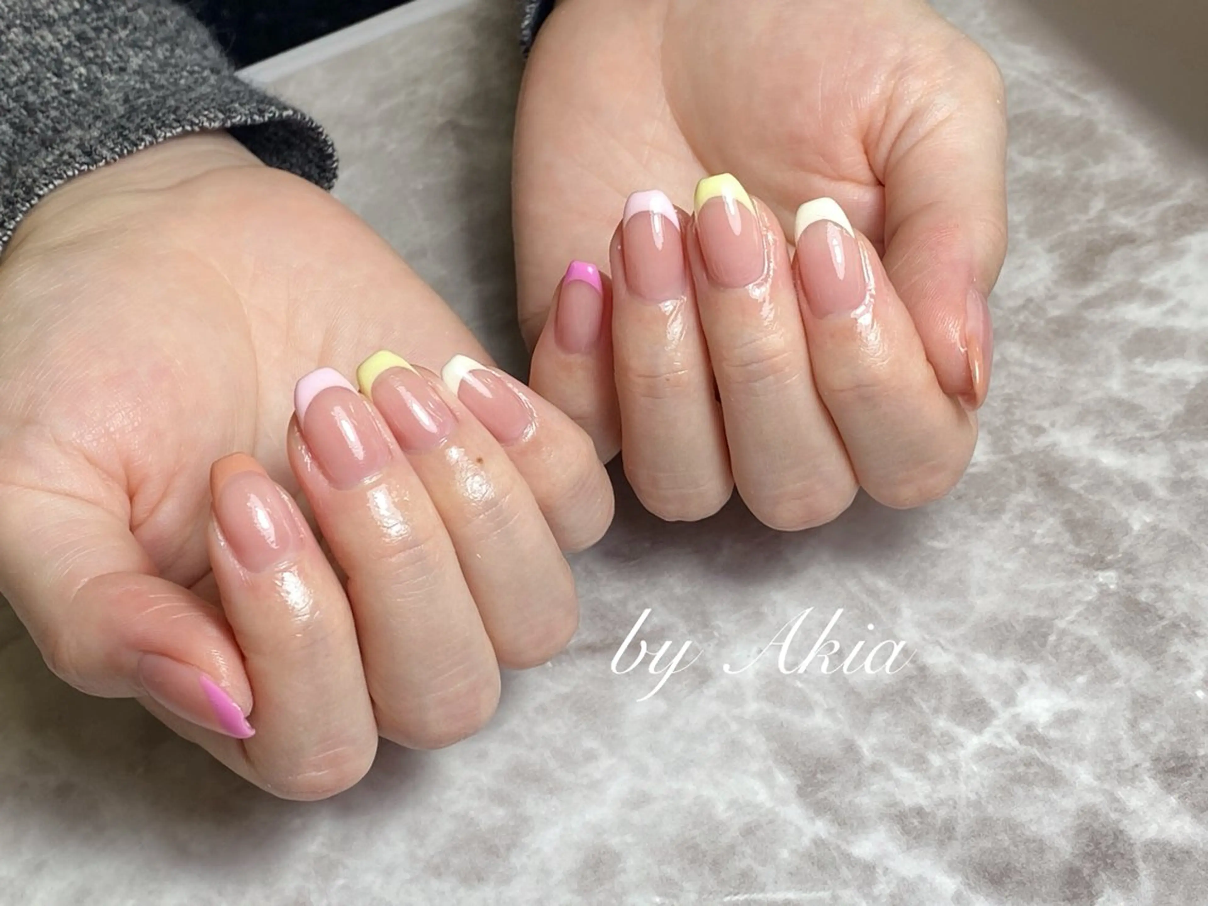 ネイル w wのネイルデザイン