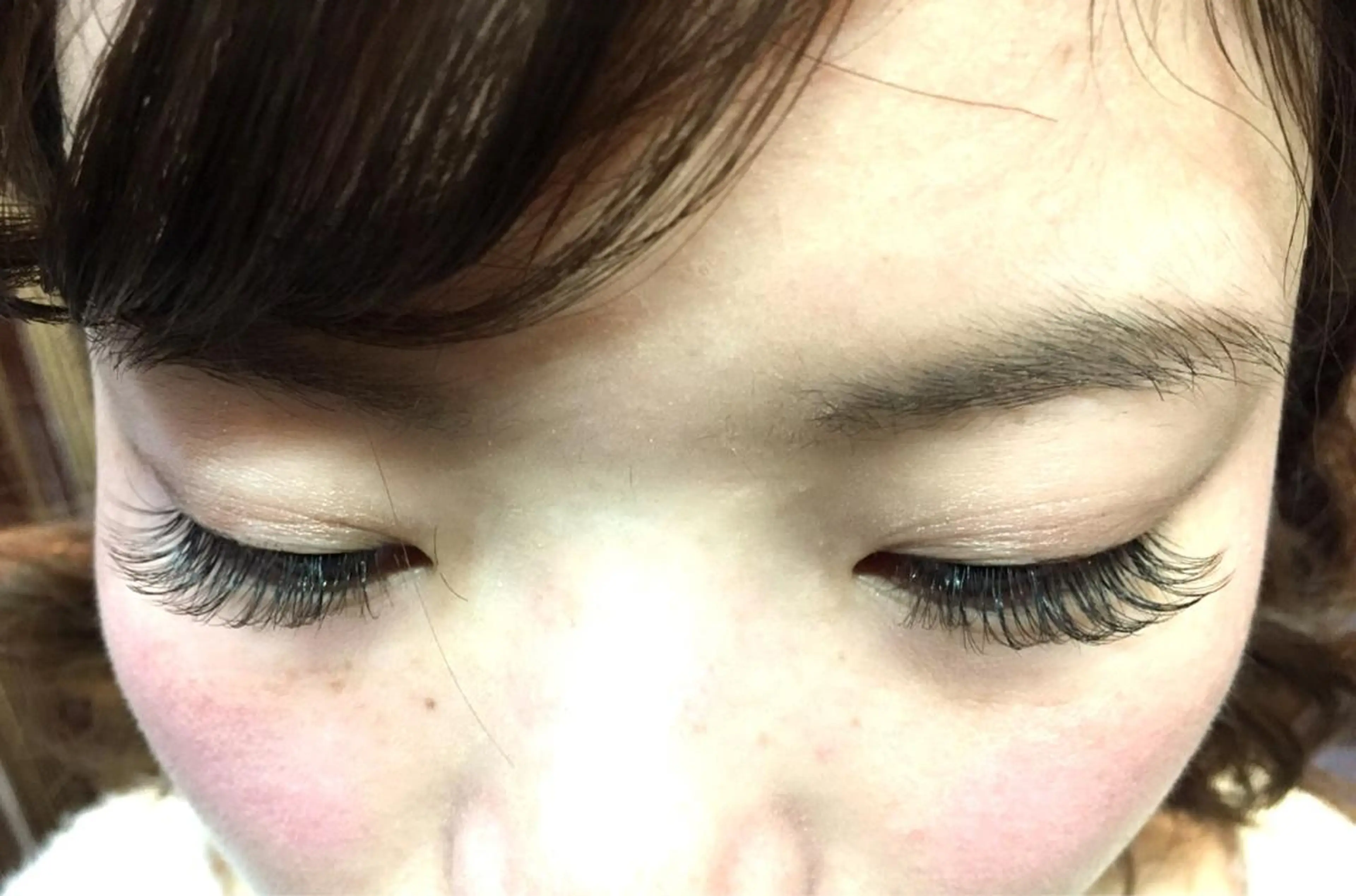 マツエク・マツパ ナチュラル ボリュームラッシュ クレアラルーチェ studentサロンのネイルデザイン