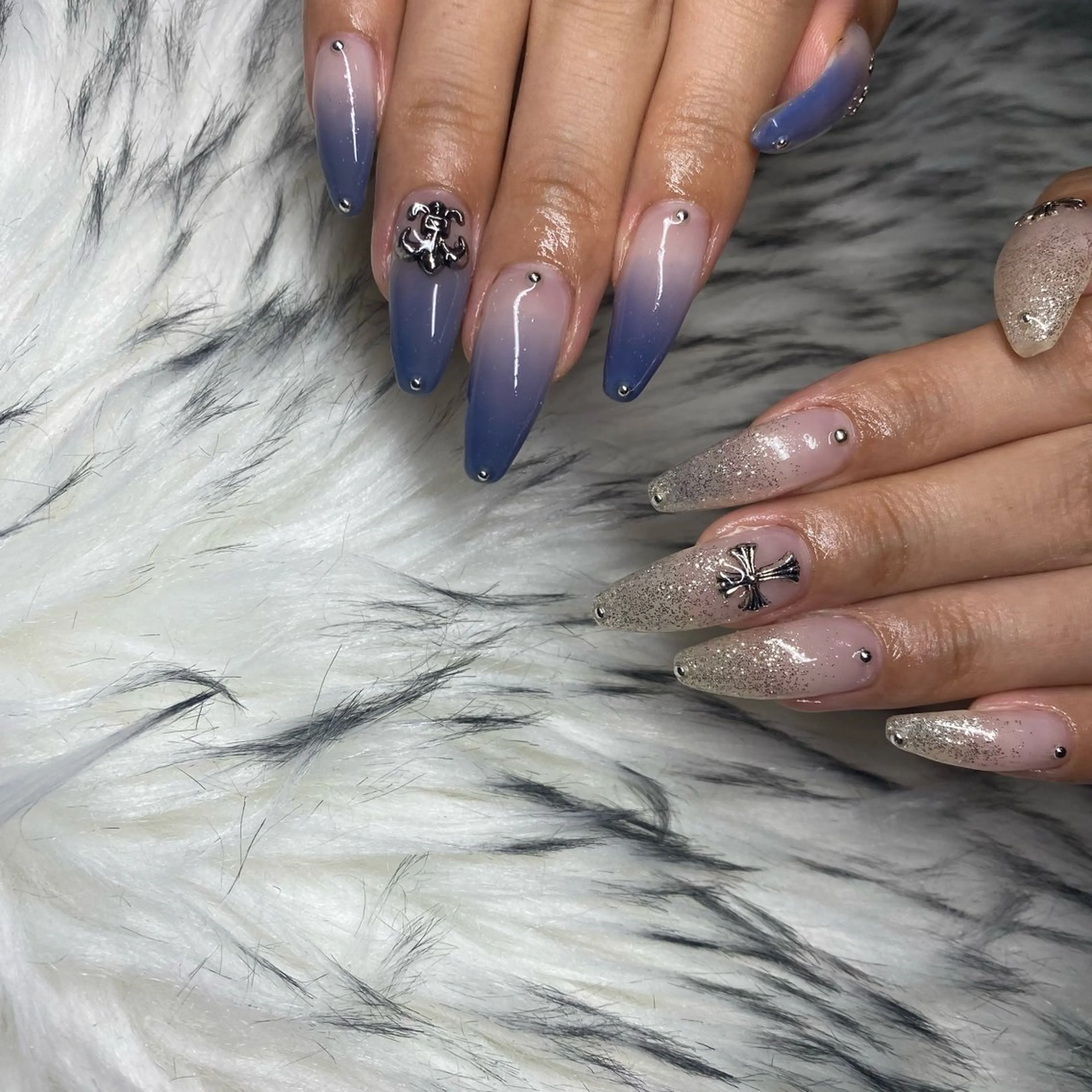 ネイル ハンドネイル la vie Luire ｱｽｶのネイルデザイン