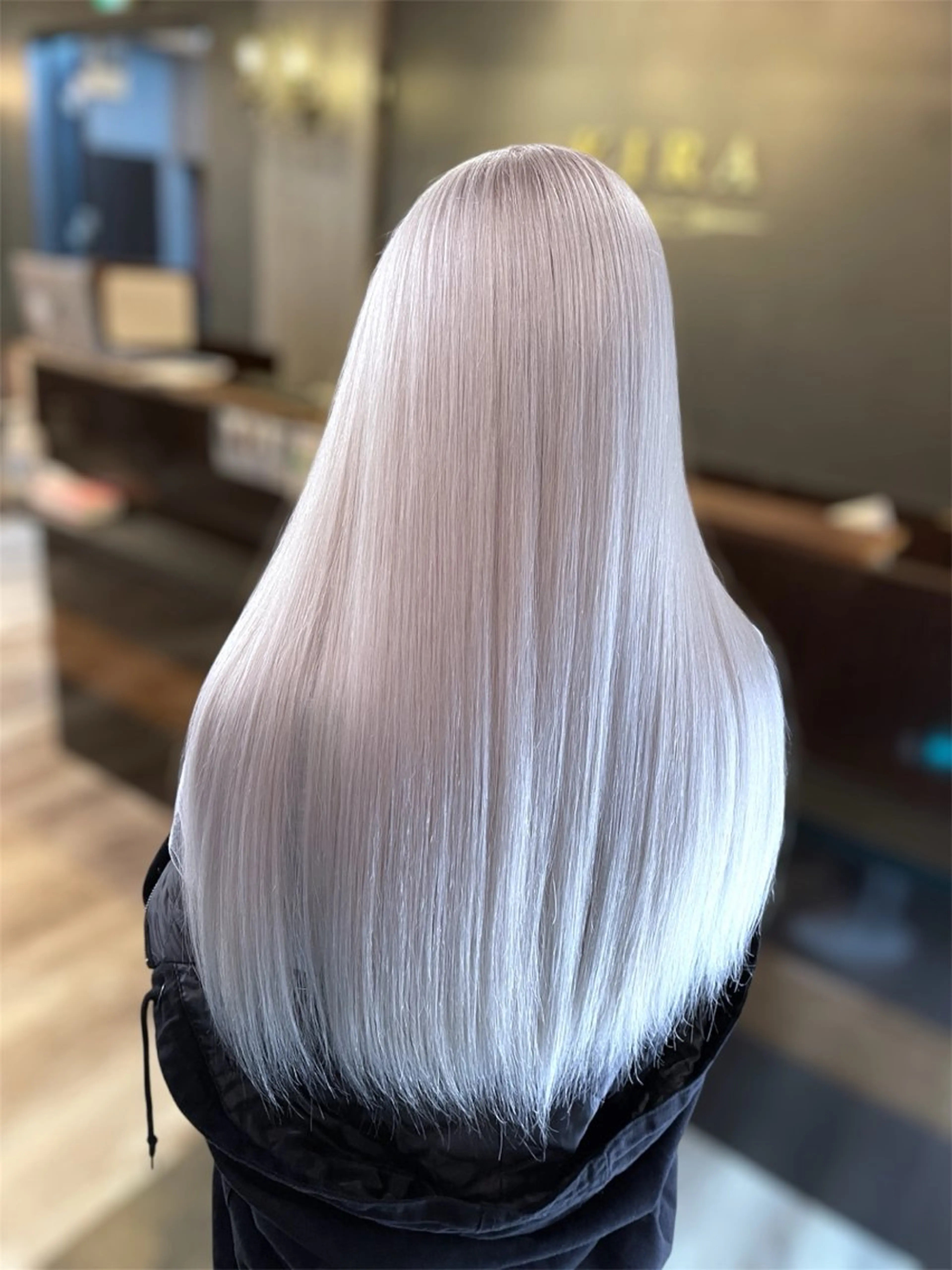 ロング ヘアカラー ヘアセット KIRA スズキ タクヤ/店長のヘアスタイル