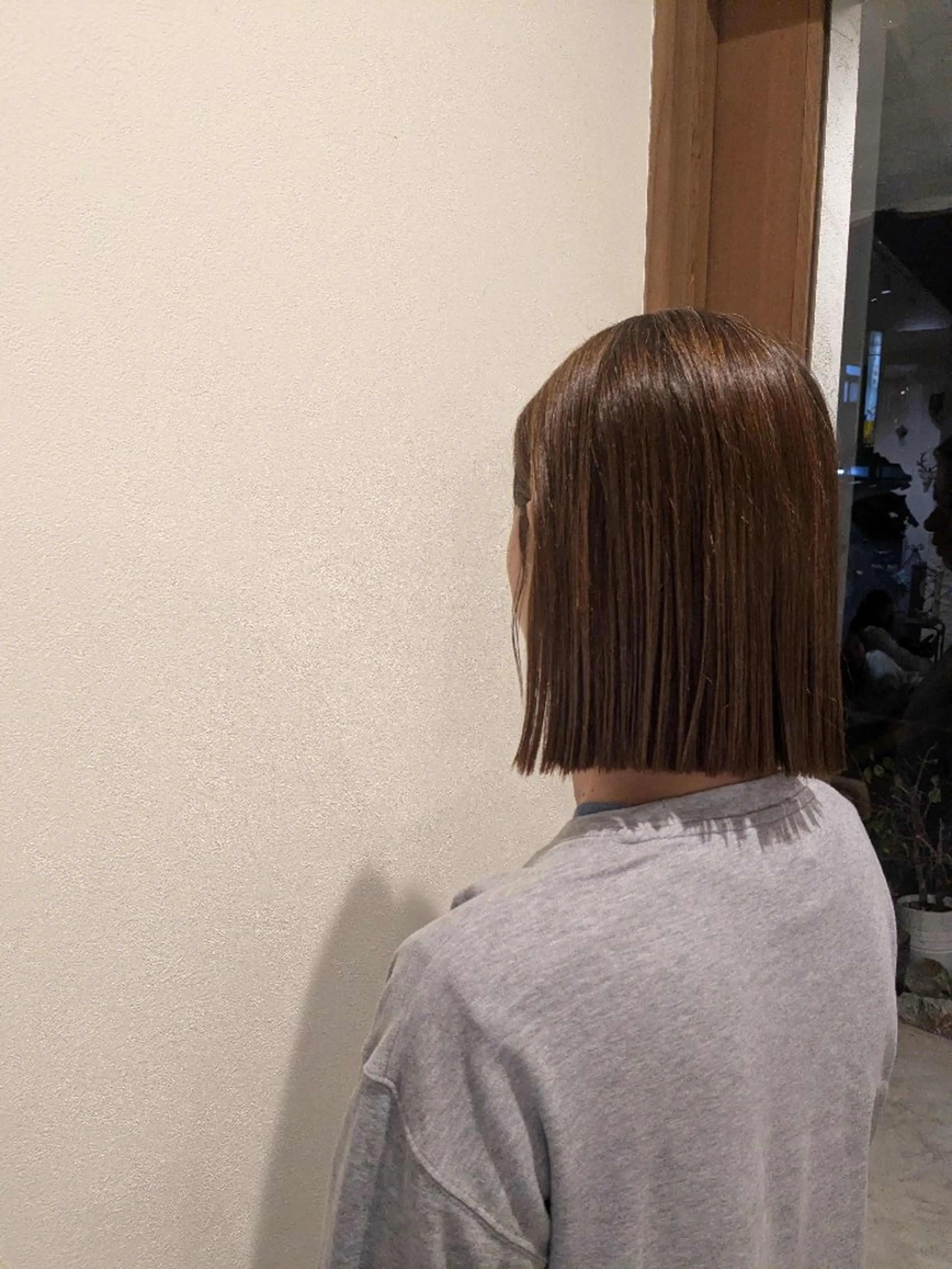 ショート 縮毛矯正 カット Spring Akariのヘアスタイル