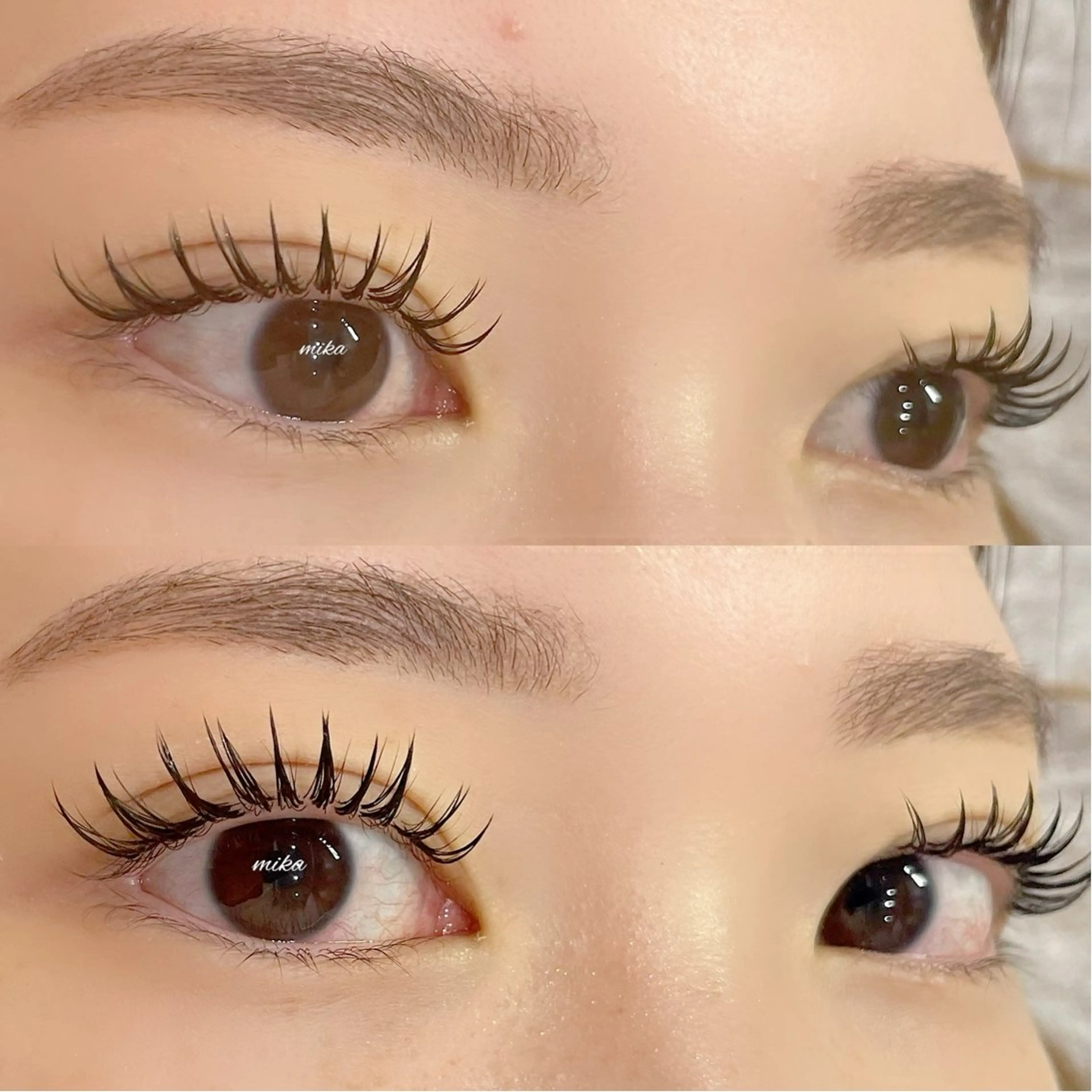 マツエク・マツパ マツエク eyelist MIKAのマツエク・マツパデザイン