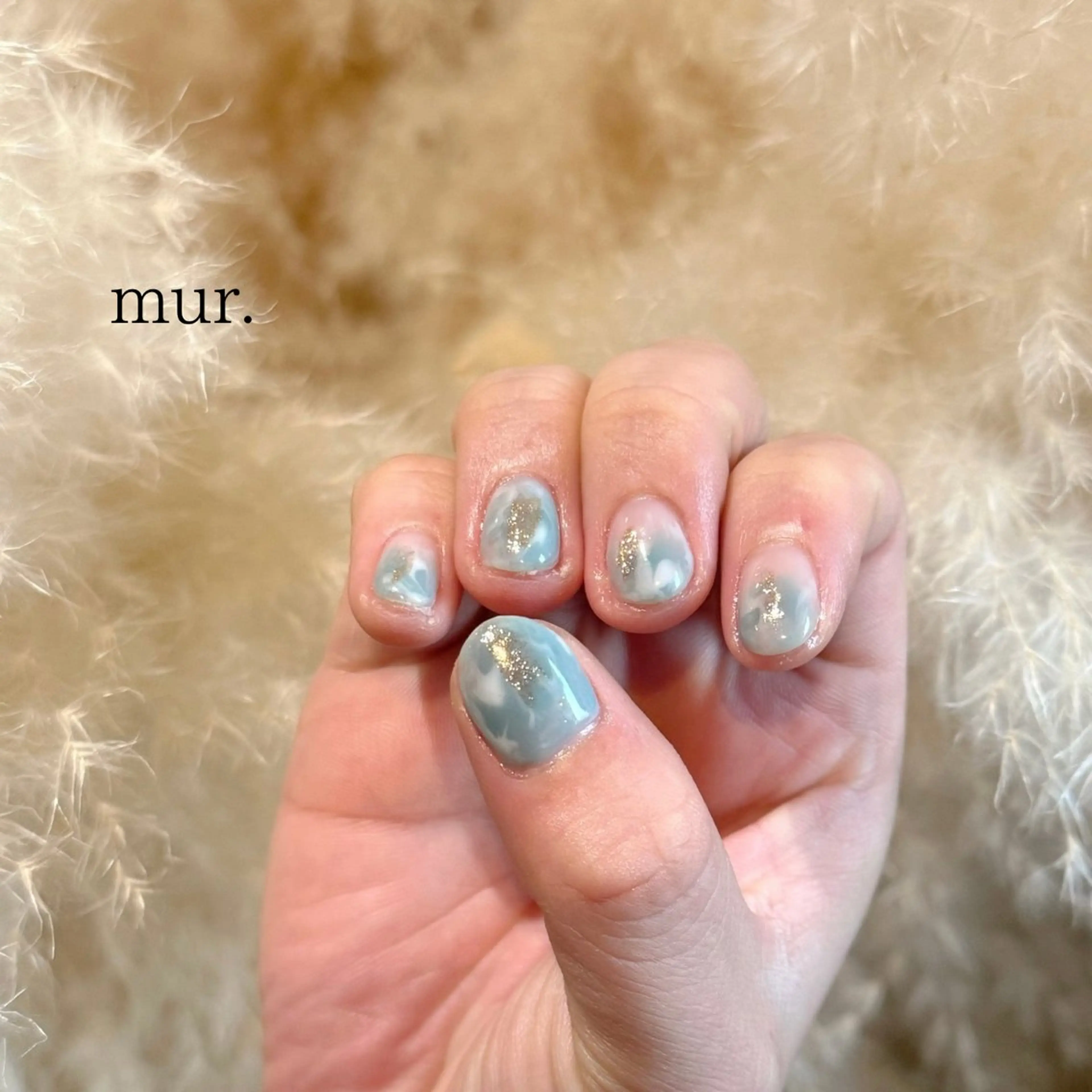 ネイル ジェルネイル ニュアンスネイル ワンカラーネイル シンプルネイル ハンドネイル mur. harukaのネイルデザイン