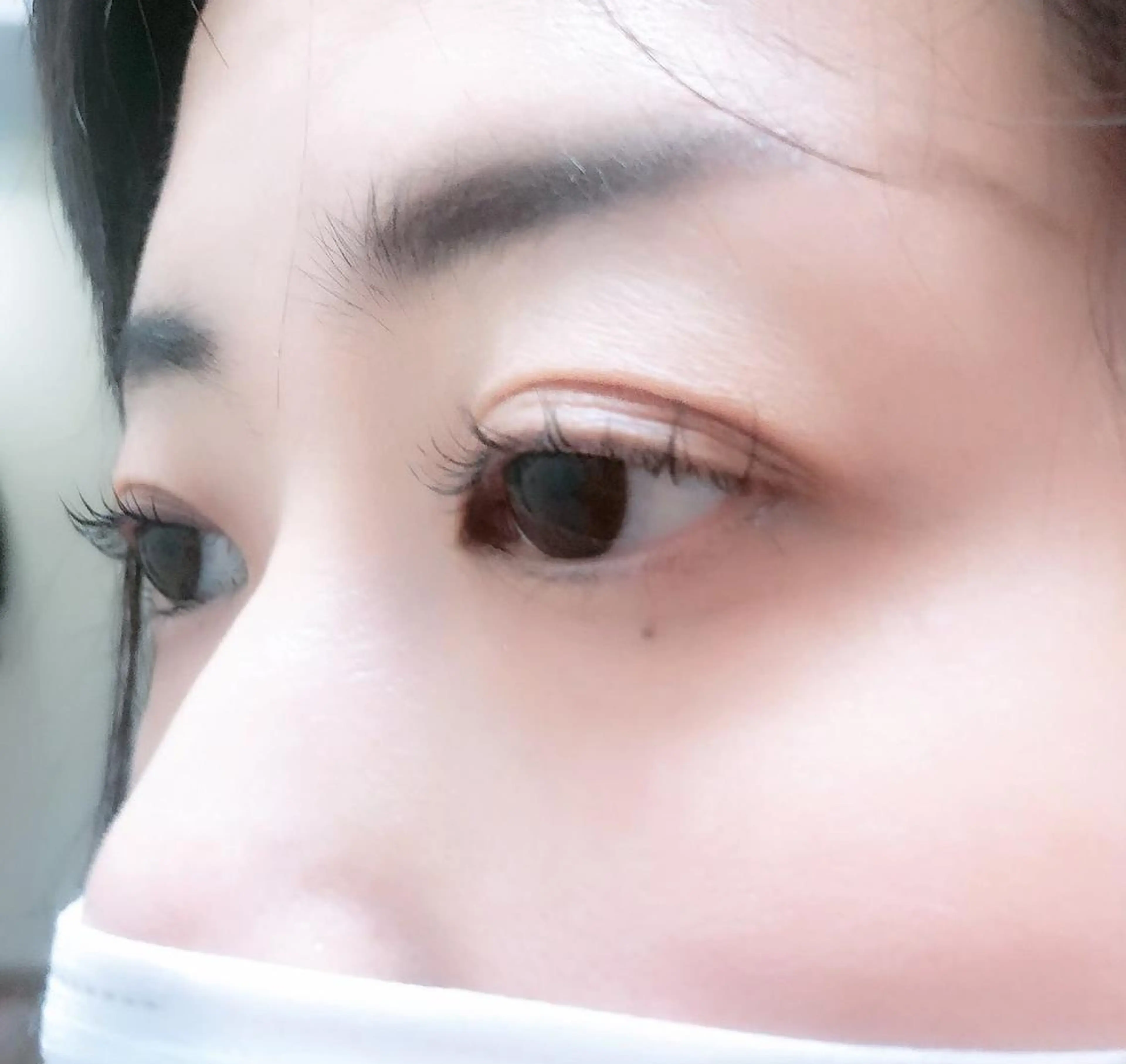 マツエク・マツパ 付け放題 フラットラッシュ ナチュラル まつげパーマ 下まつげエクステ マツパ 吉岡 ゆうなのマツエク・マツパデザイン