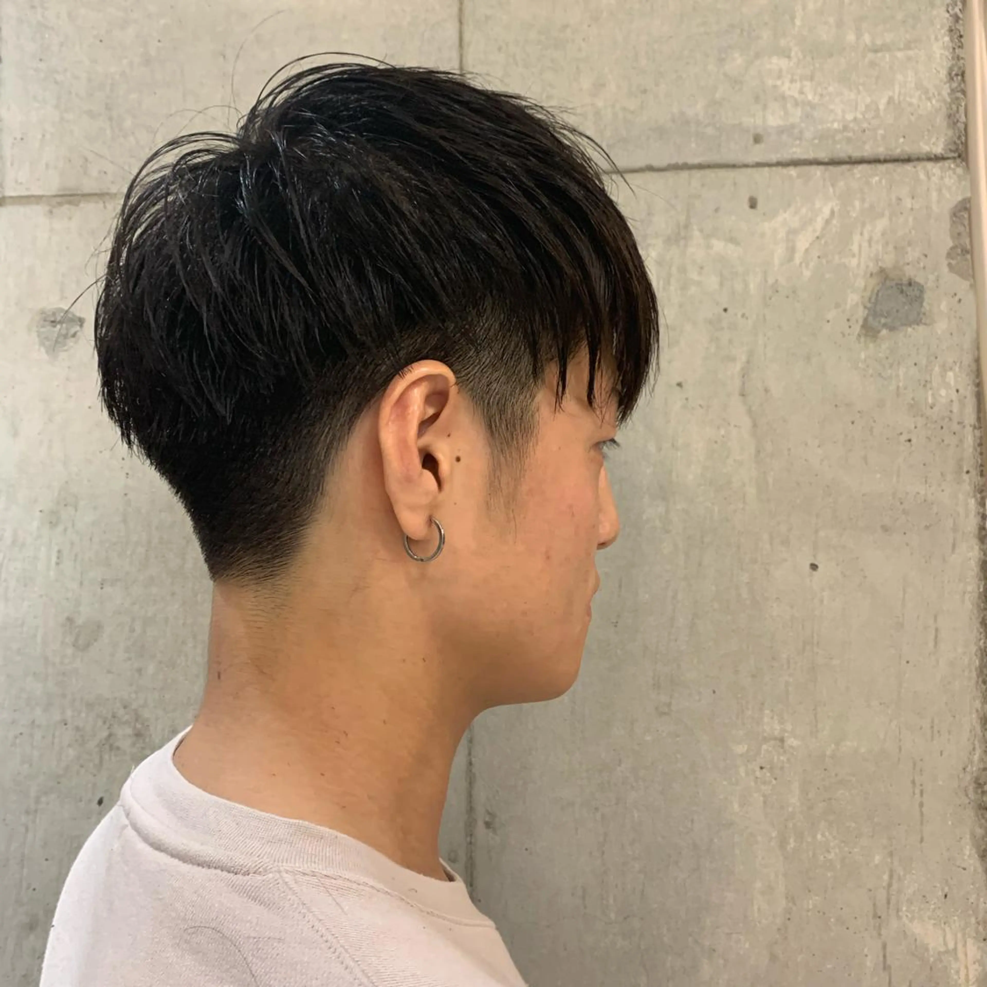 メンズ マッシュ 刈り上げ 緑川 瑞穂のヘアスタイル