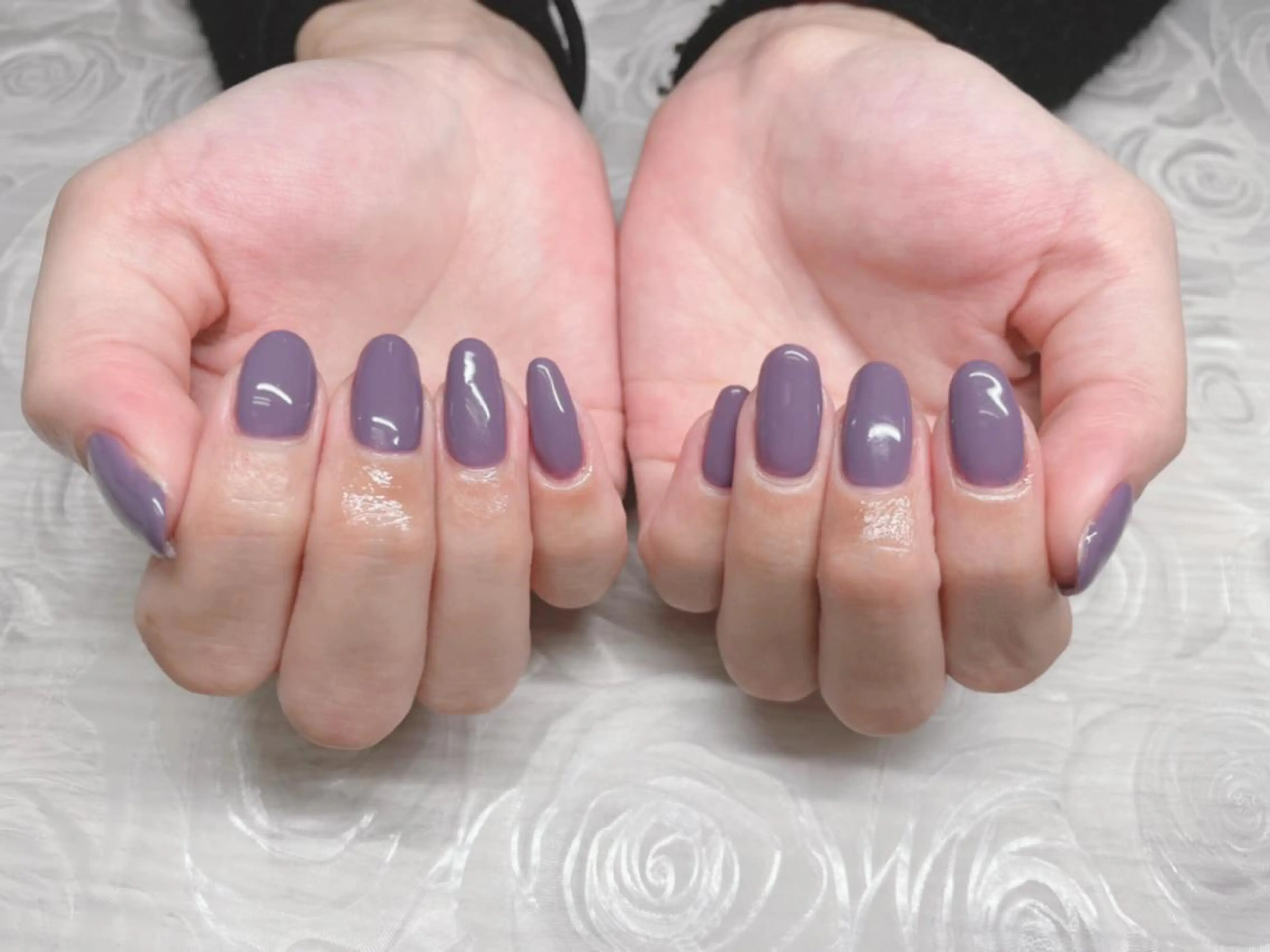 カラー ネイル ワンカラーネイル 芦辺 香奈のネイルデザイン