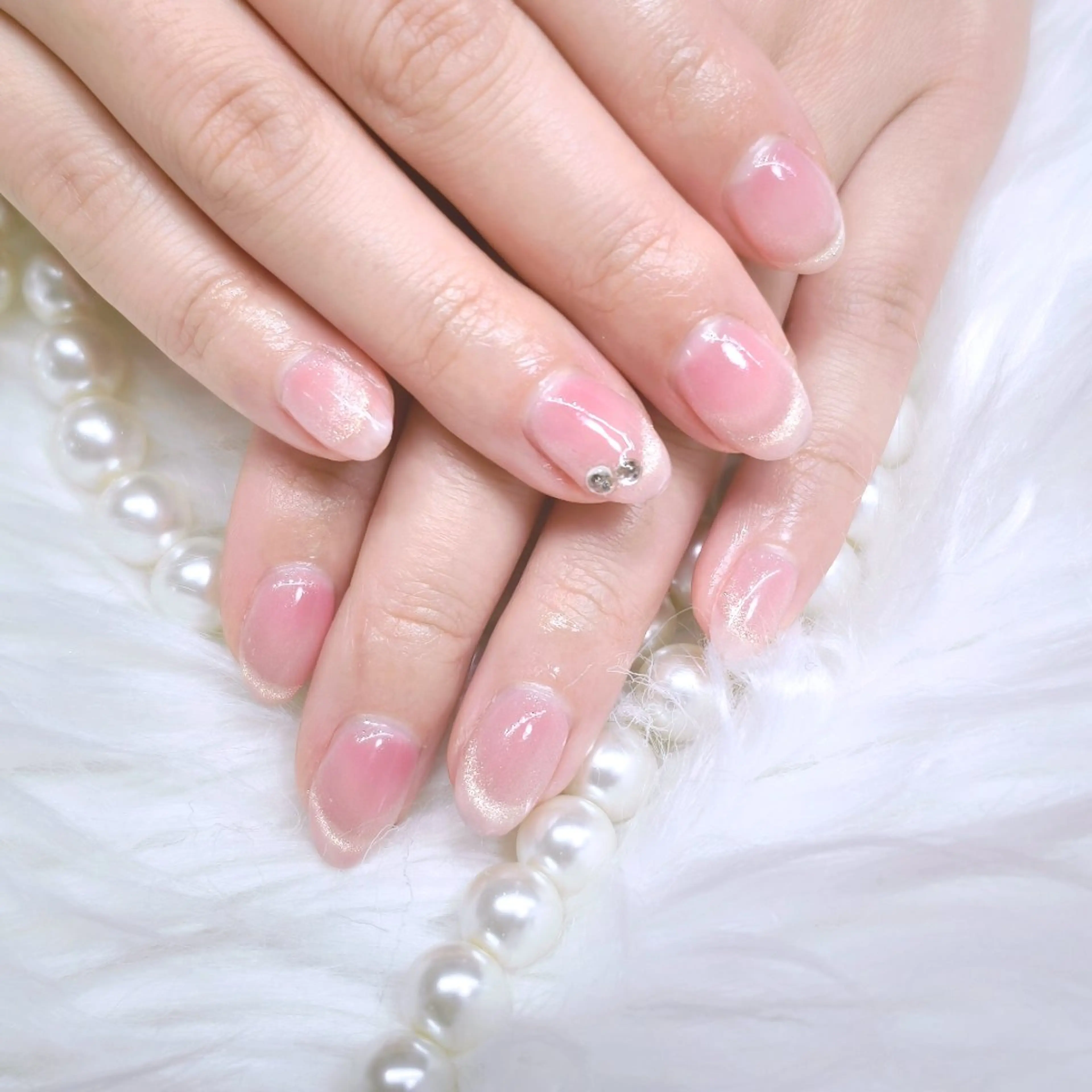 ネイル シンプルネイル 森川 雪のネイルデザイン