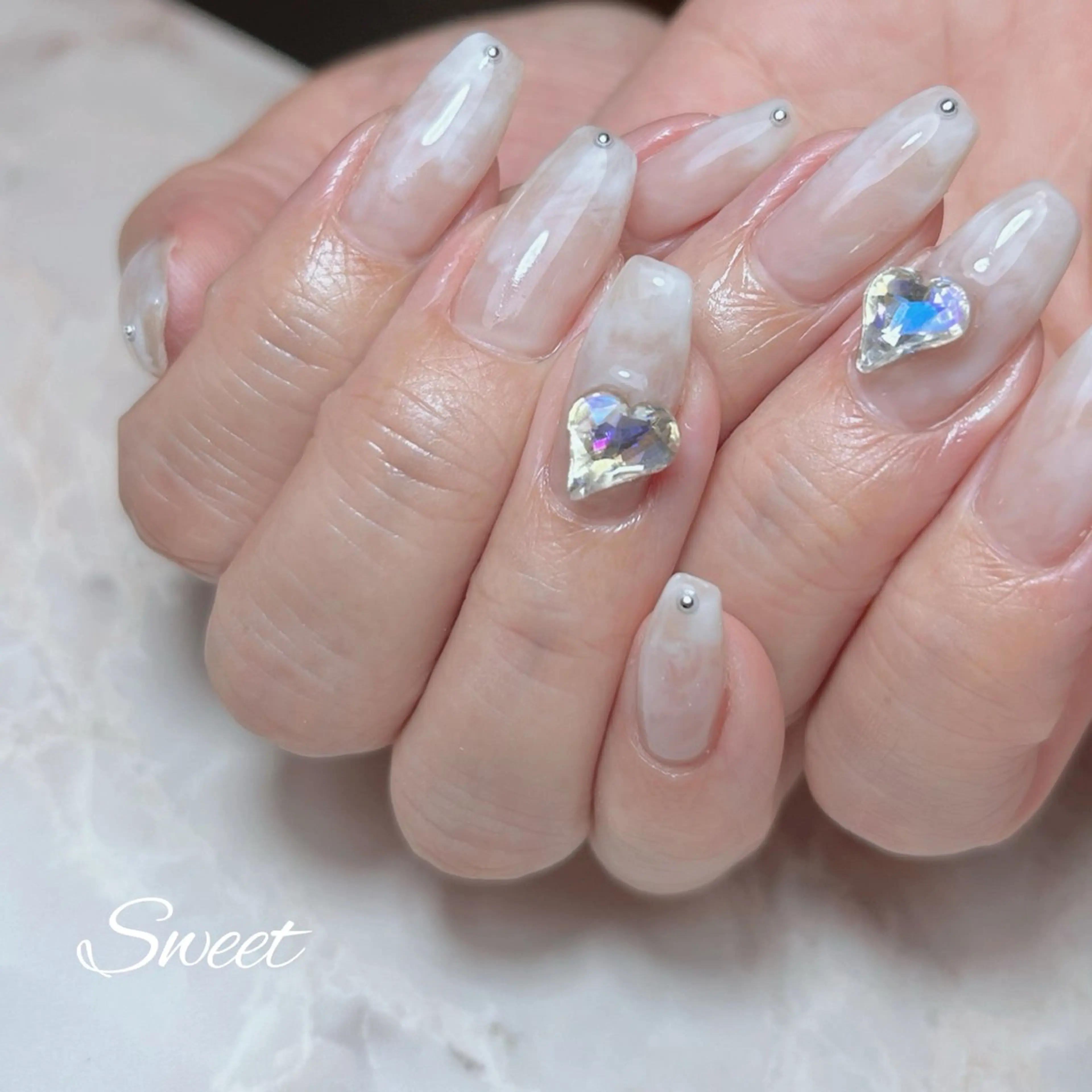 ネイル ハンドネイル sweet 仲野陽子のネイルデザイン