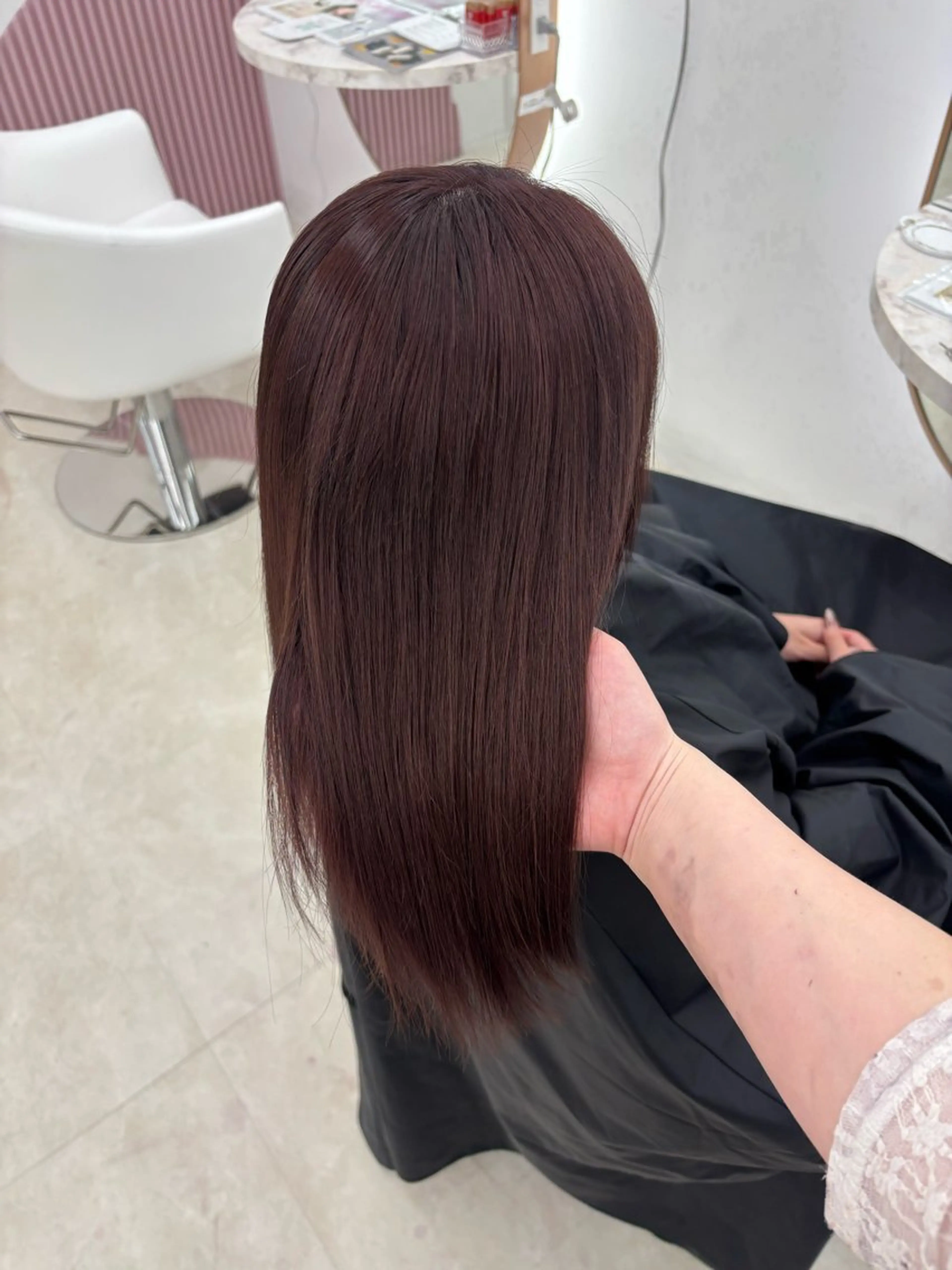 ロング カラー ヘアカラー トリートメント ayano カラーモデル募集中！のヘアスタイル