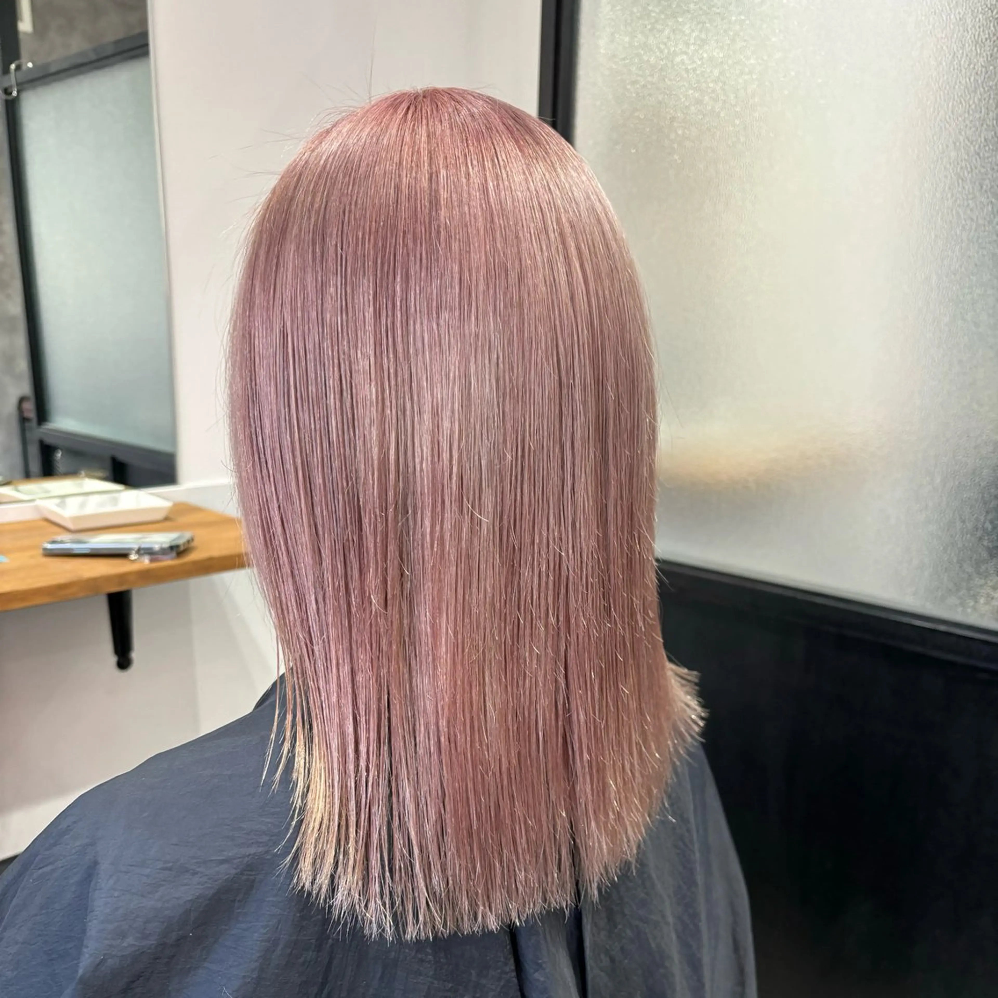 ミディアム カラー ヘアアレンジ 川崎のカラー職人🥣 kentaのヘアスタイル