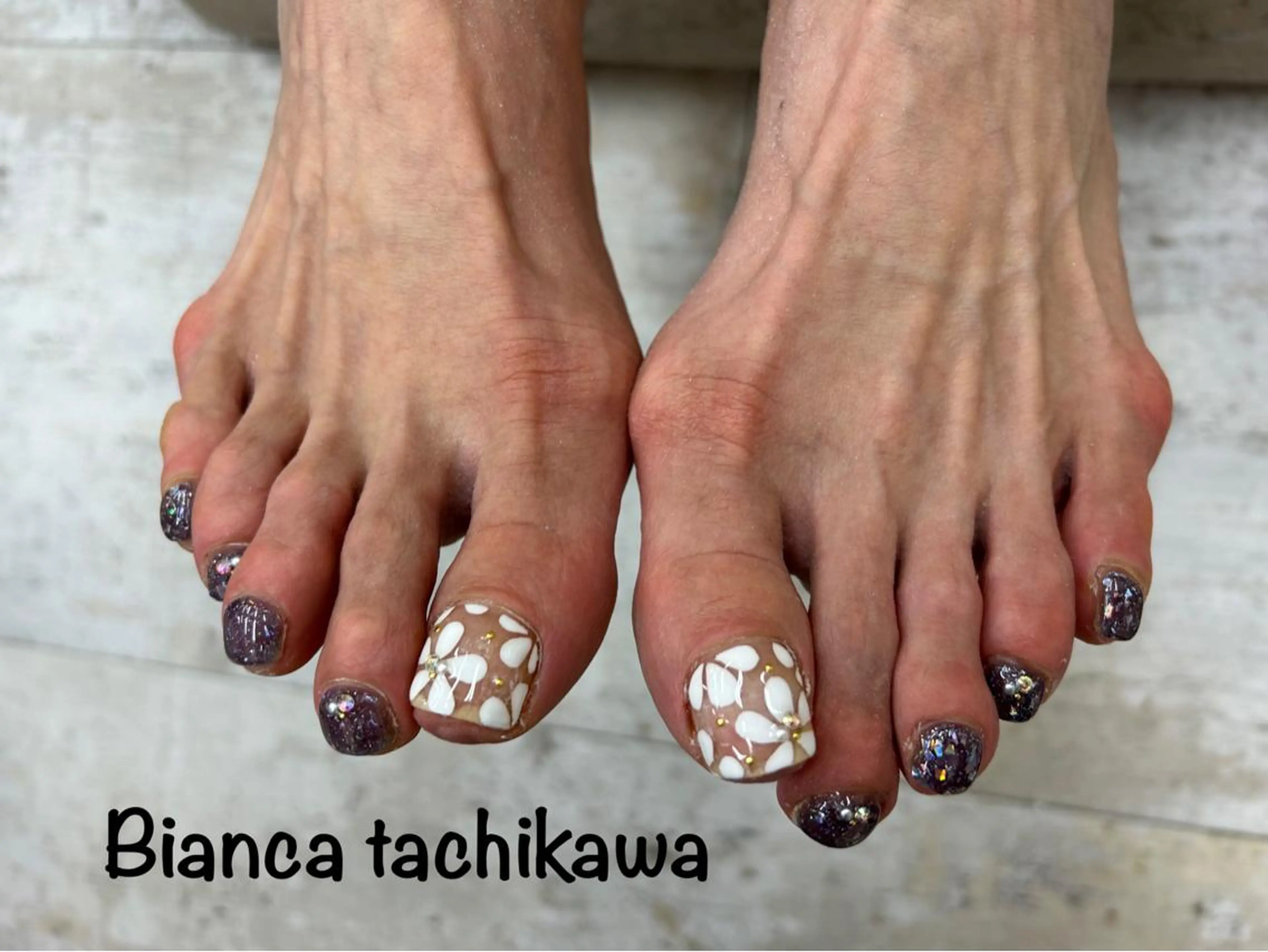 ネイル Bianca 立川店 小川のネイルデザイン