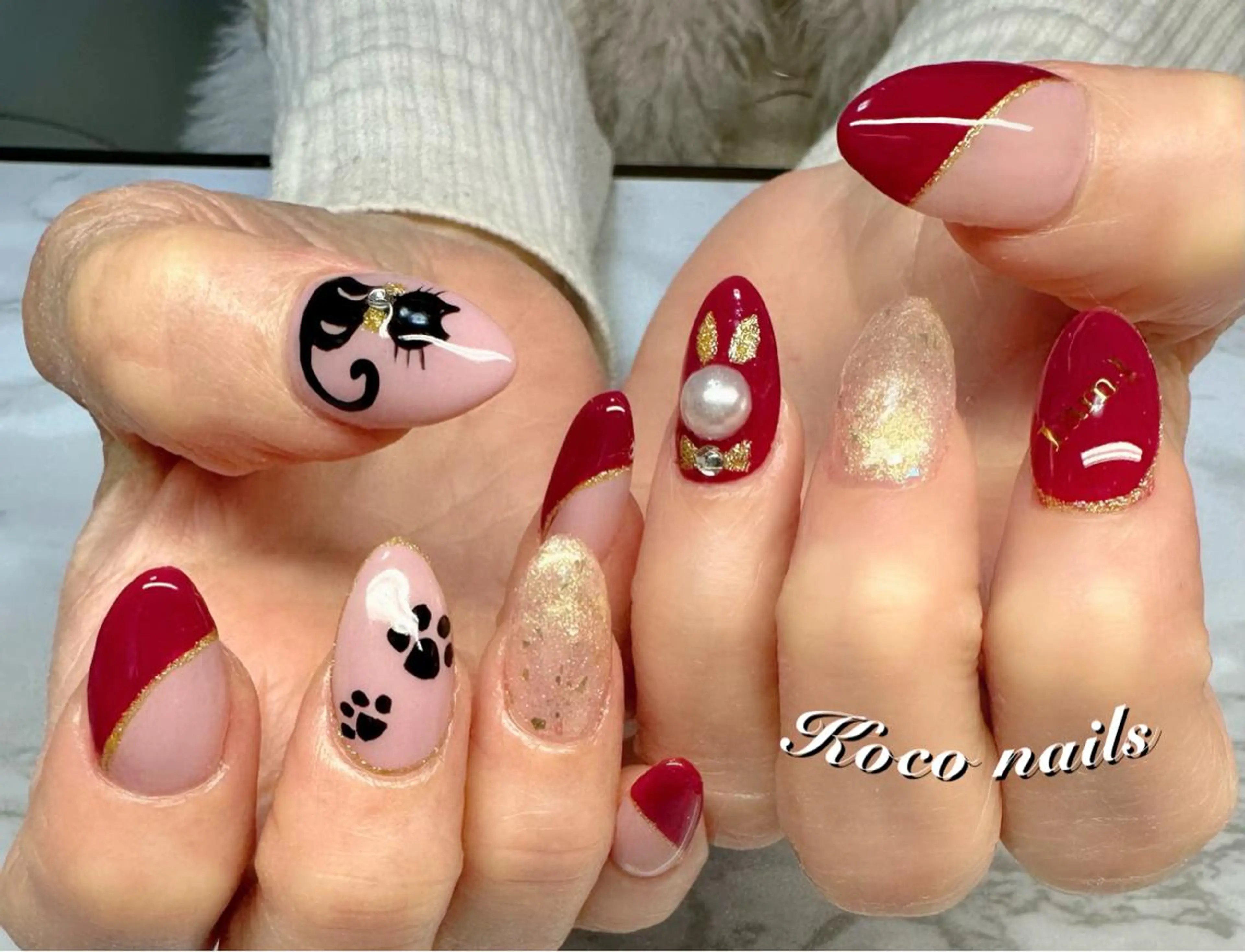 ネイル アートネイル ハンドネイル Mai’s nailのネイルデザイン