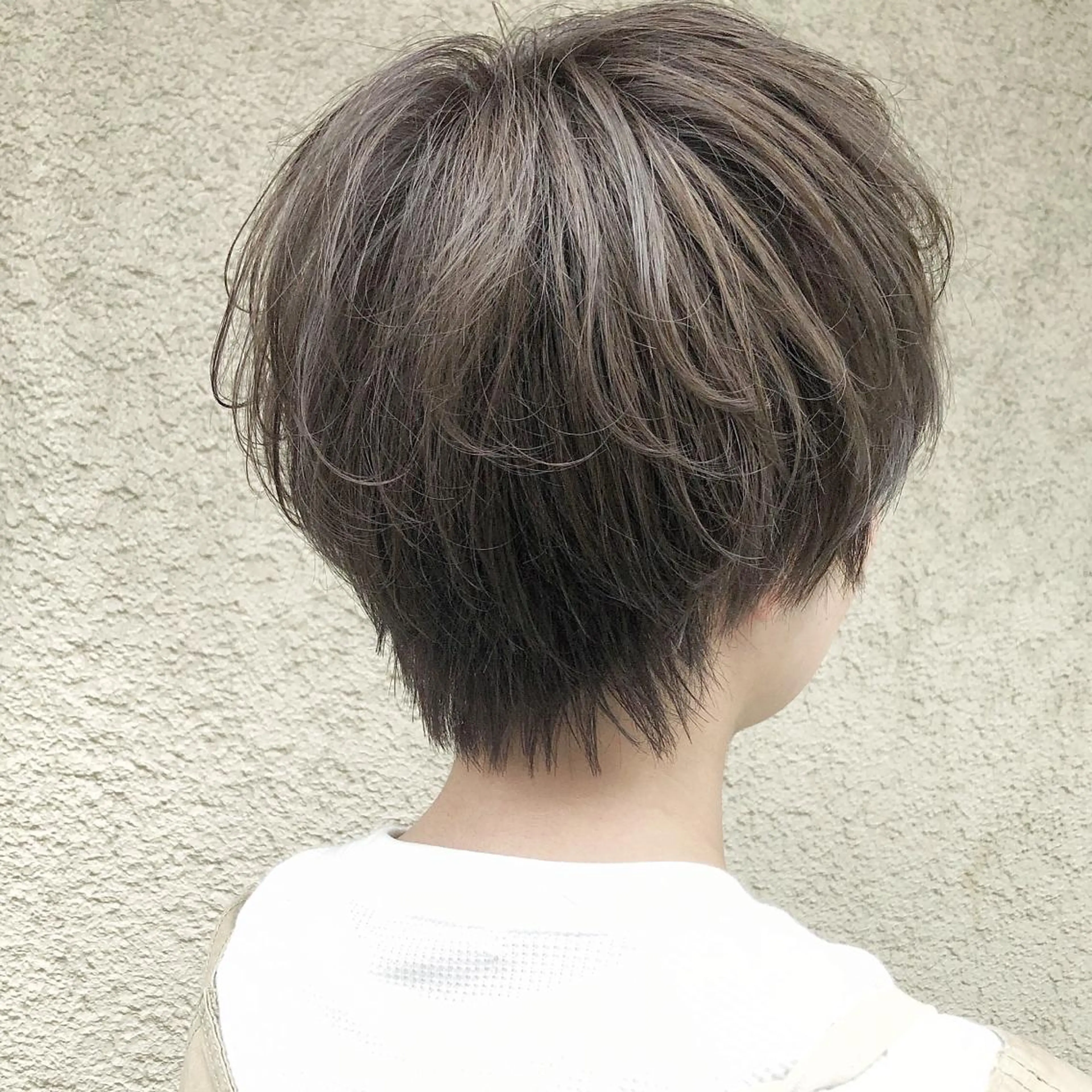 ショート カラー カット ヘアカラー トリートメント 坂本 裕介/パーマのヘアスタイル