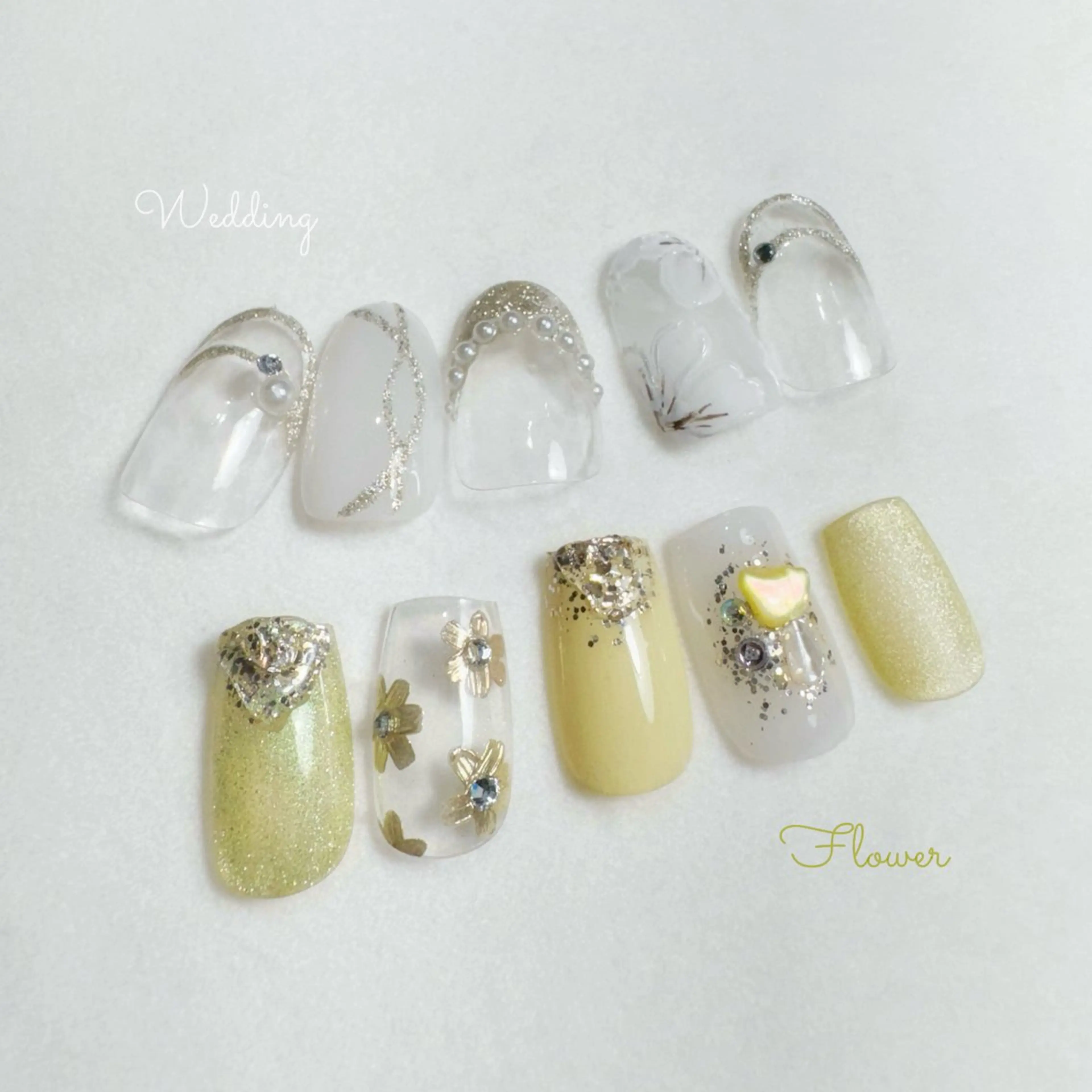 ミディアム ハンドネイル Re nailのネイルデザイン