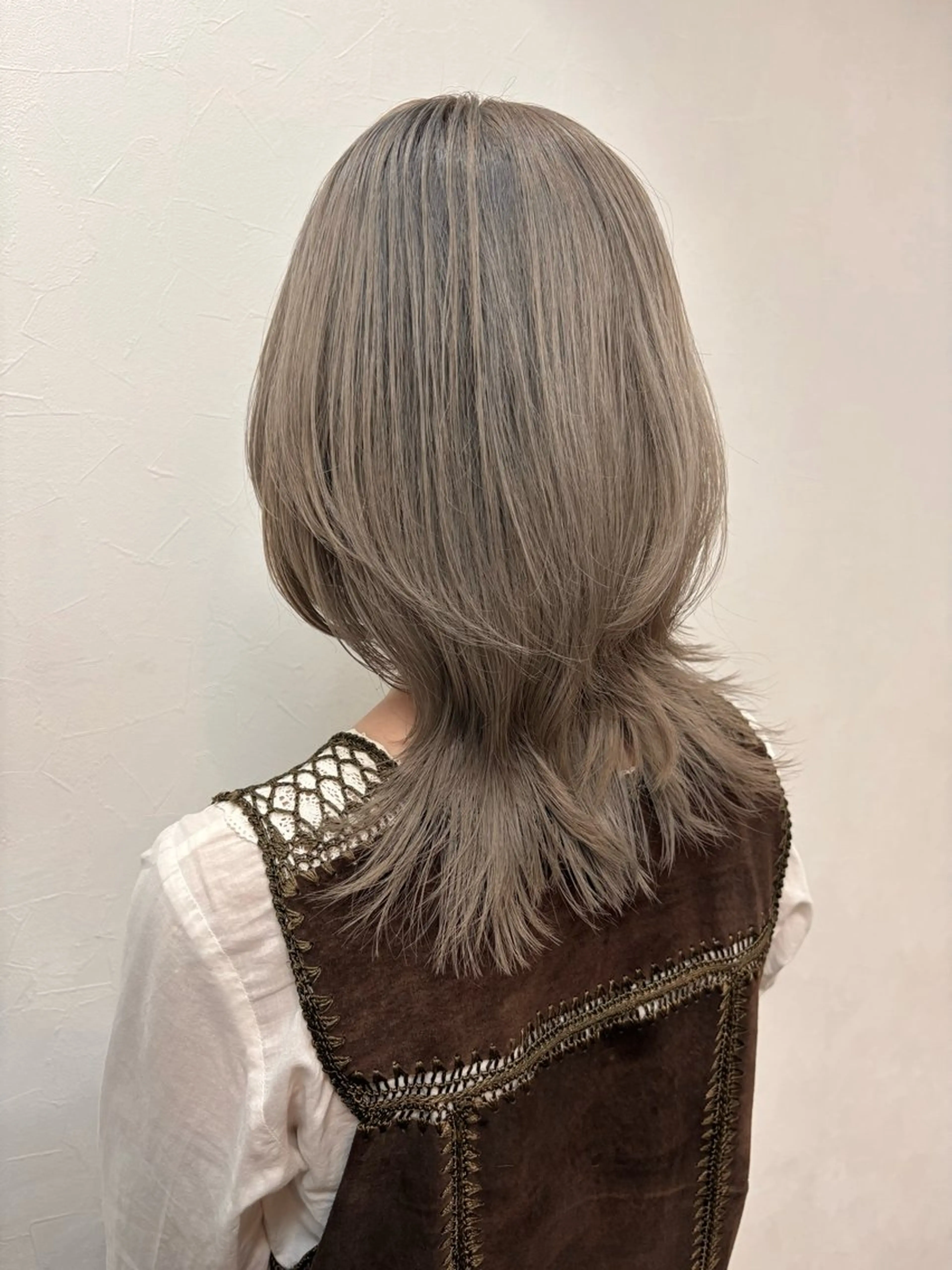 ミディアム カラー カット ヘアカラー トリートメント メンズ特化×女性 施術◎清水 真之介のヘアスタイル