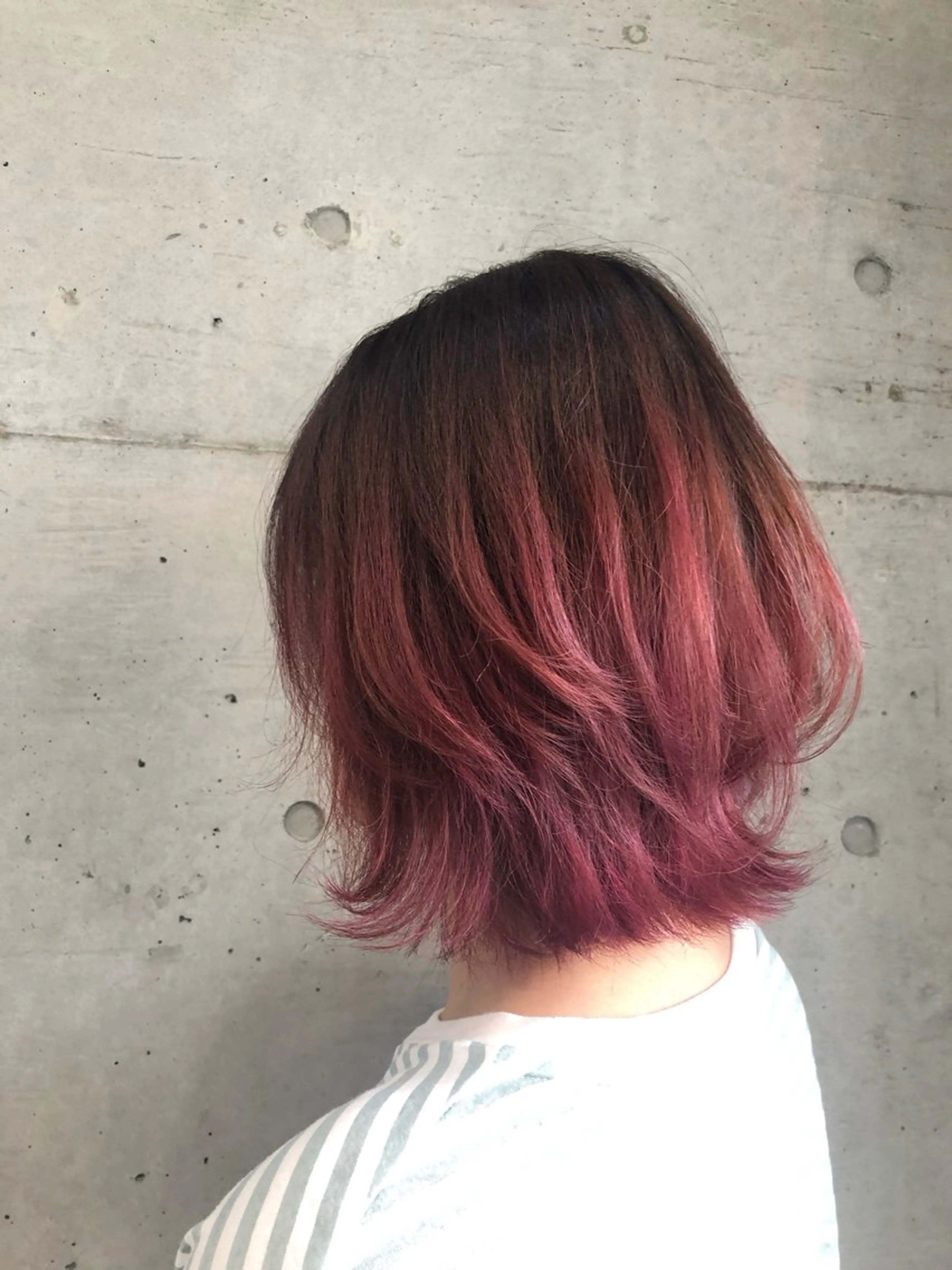 ミディアム 水野 祥汰のヘアスタイル