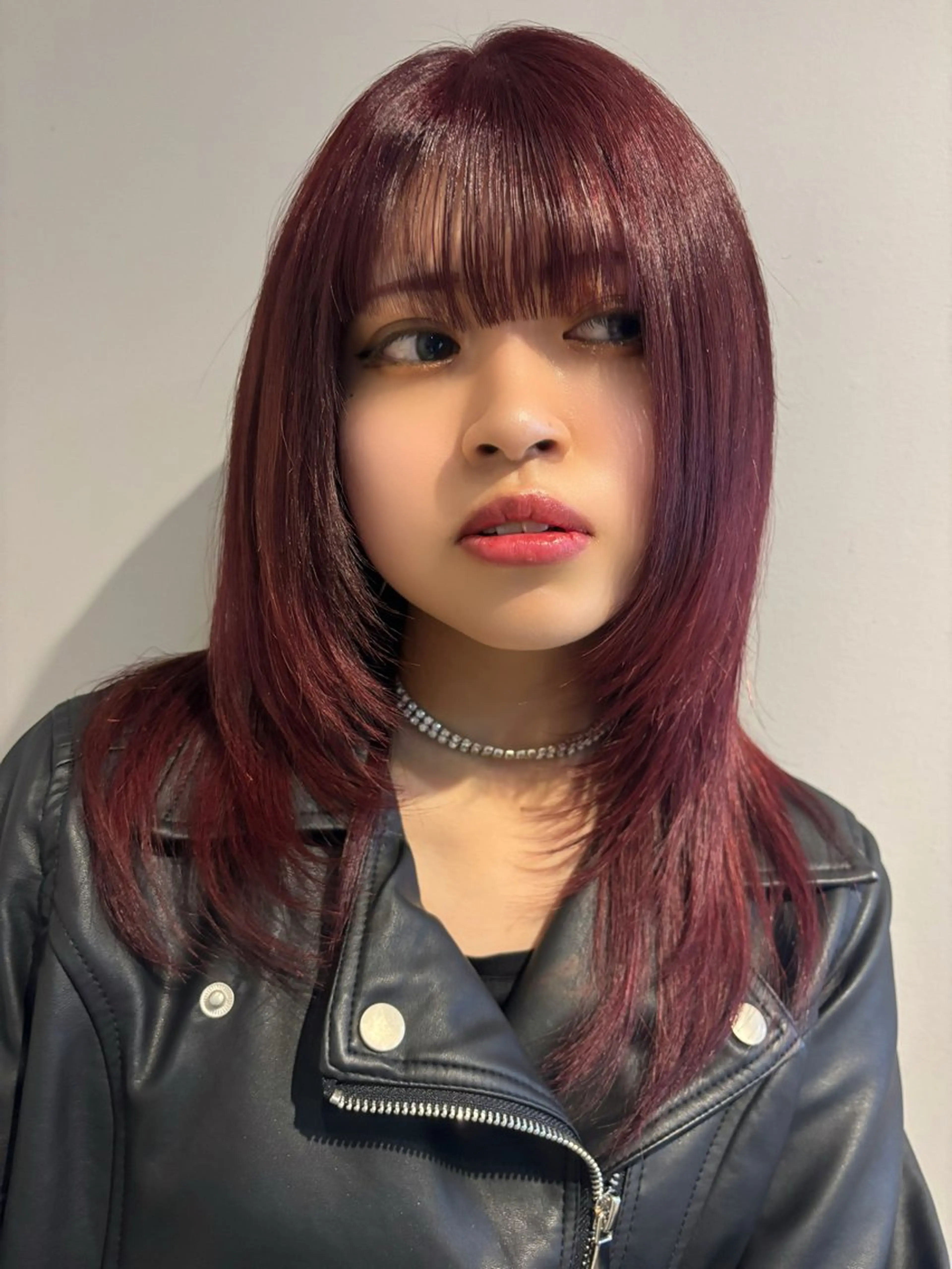 ミディアム Yuuka/ w colorのヘアスタイル