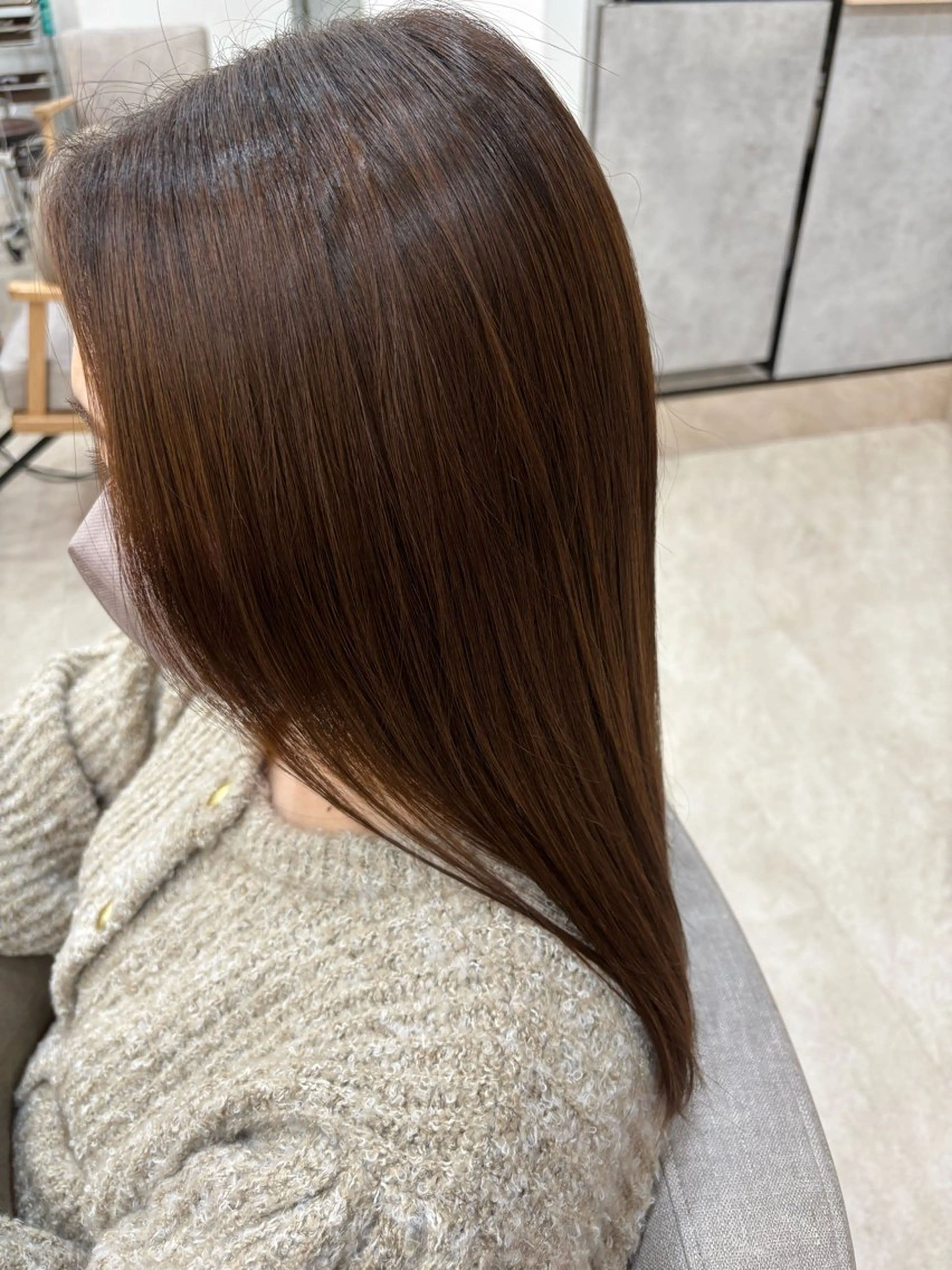 ミディアム 縮毛矯正 🎀 Saera 🎀のヘアスタイル