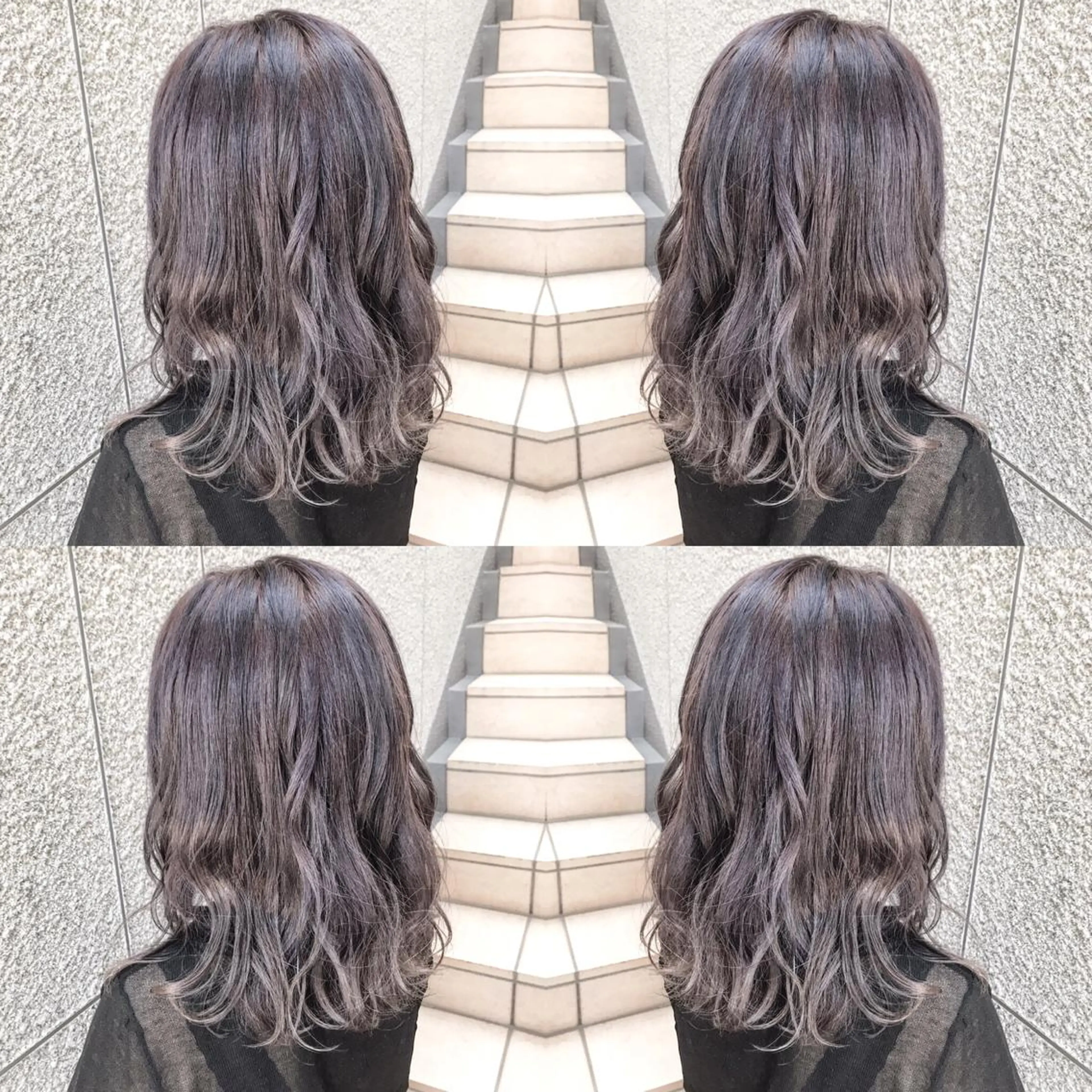 ミディアム カラー ヘアアレンジ イルミナカラー 垢抜け案内人 鈴木聖矢✂️のヘアスタイル