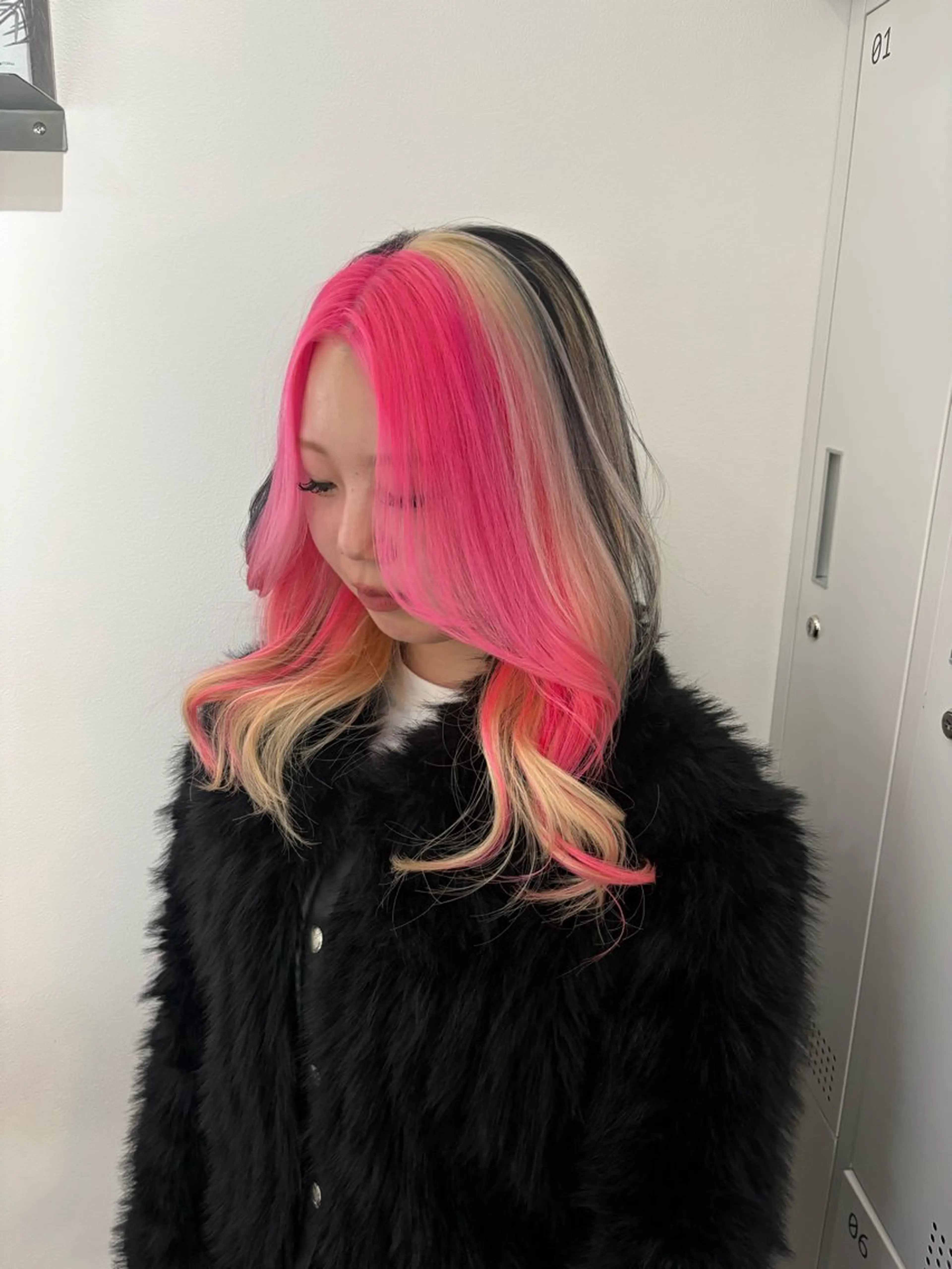 ミディアム カット ヘアカラー トリートメント 梅田/ 似合わせ/aikoのヘアスタイル