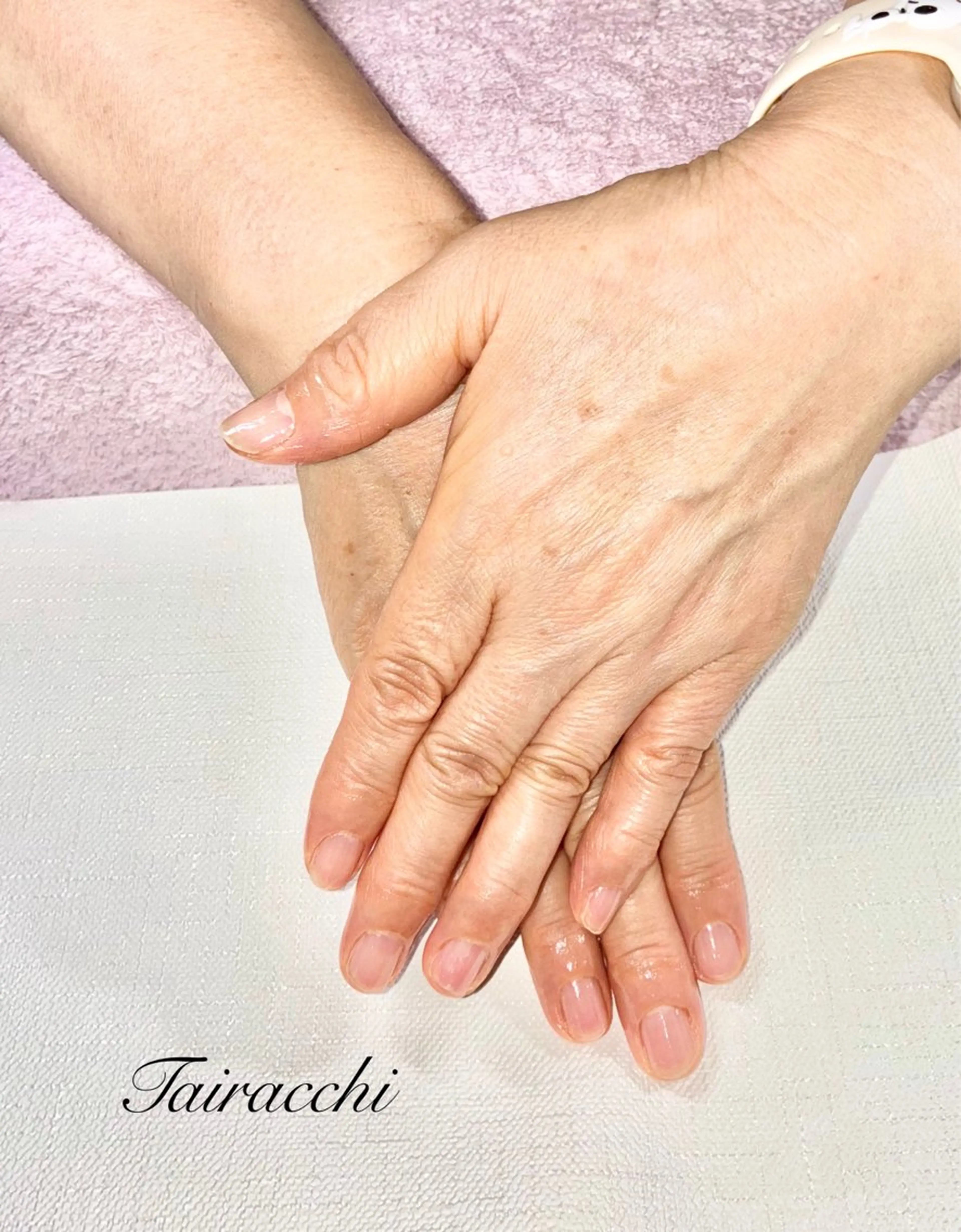 ネイル ラメ(グリッター) ハンドケア Tairacchi タイラッチのエステ・リラクイメージ