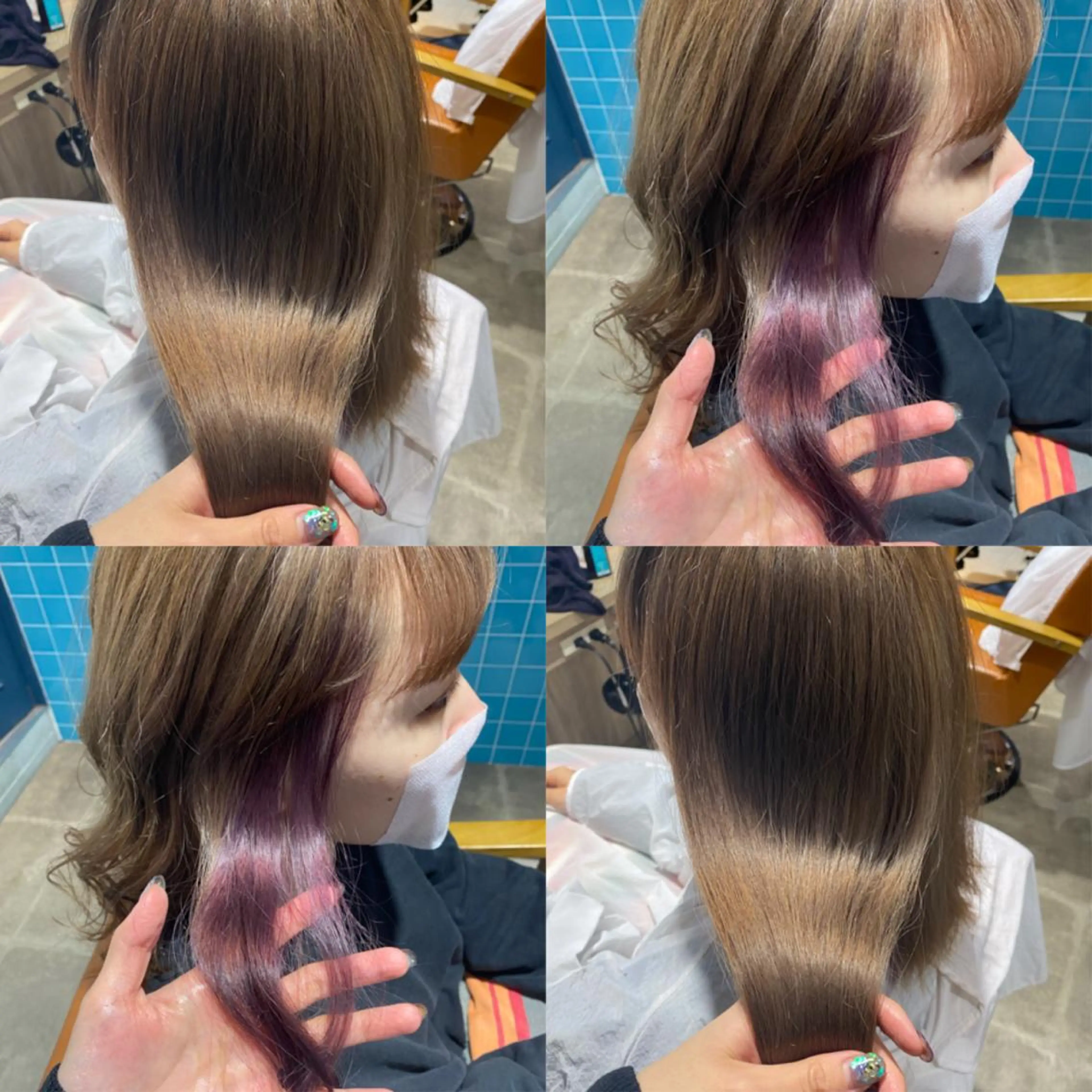 カラー 🐻結んで可愛い hair EMI🐻のヘアスタイル