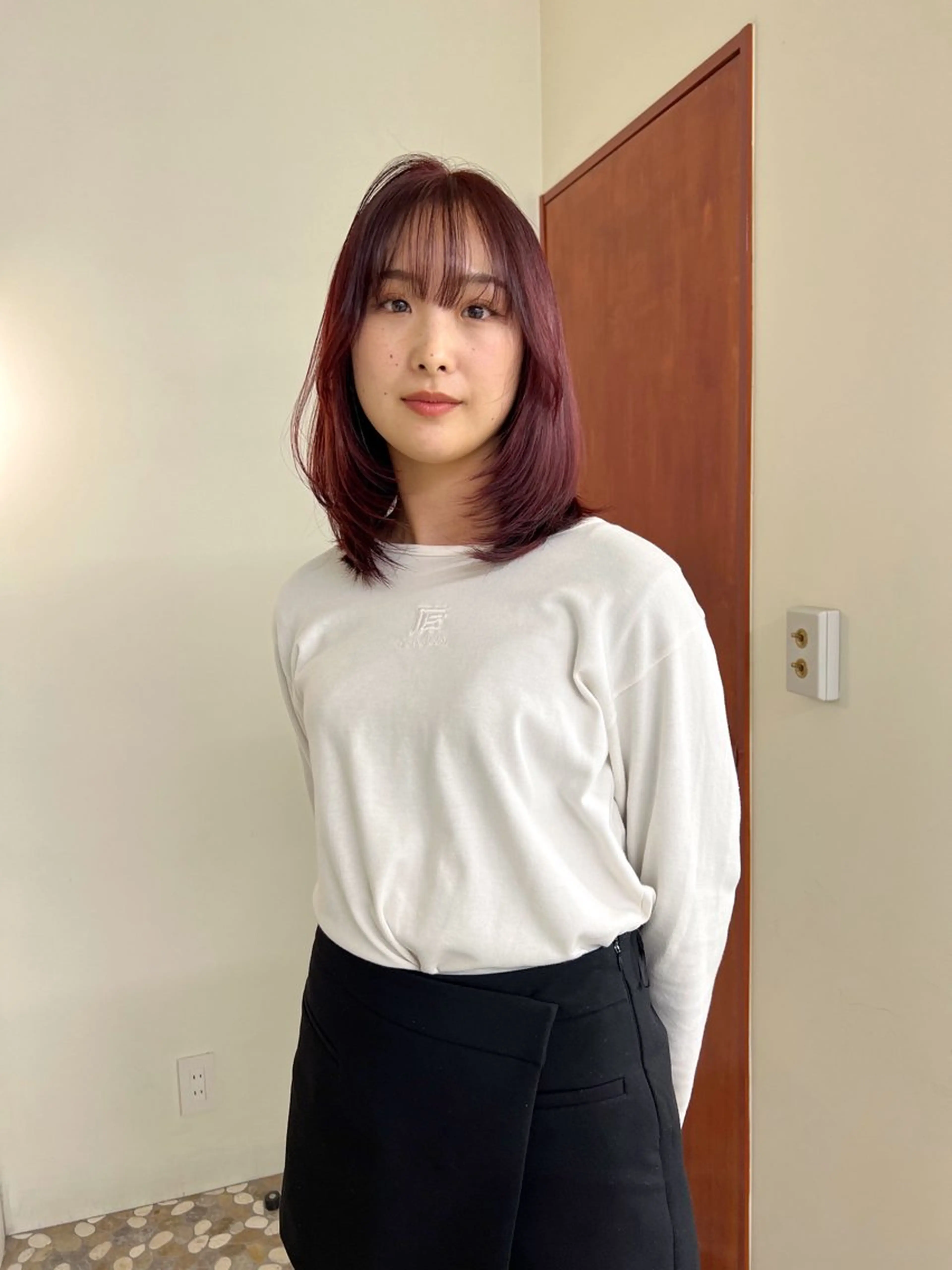 カラー 小林 美咲のヘアスタイル