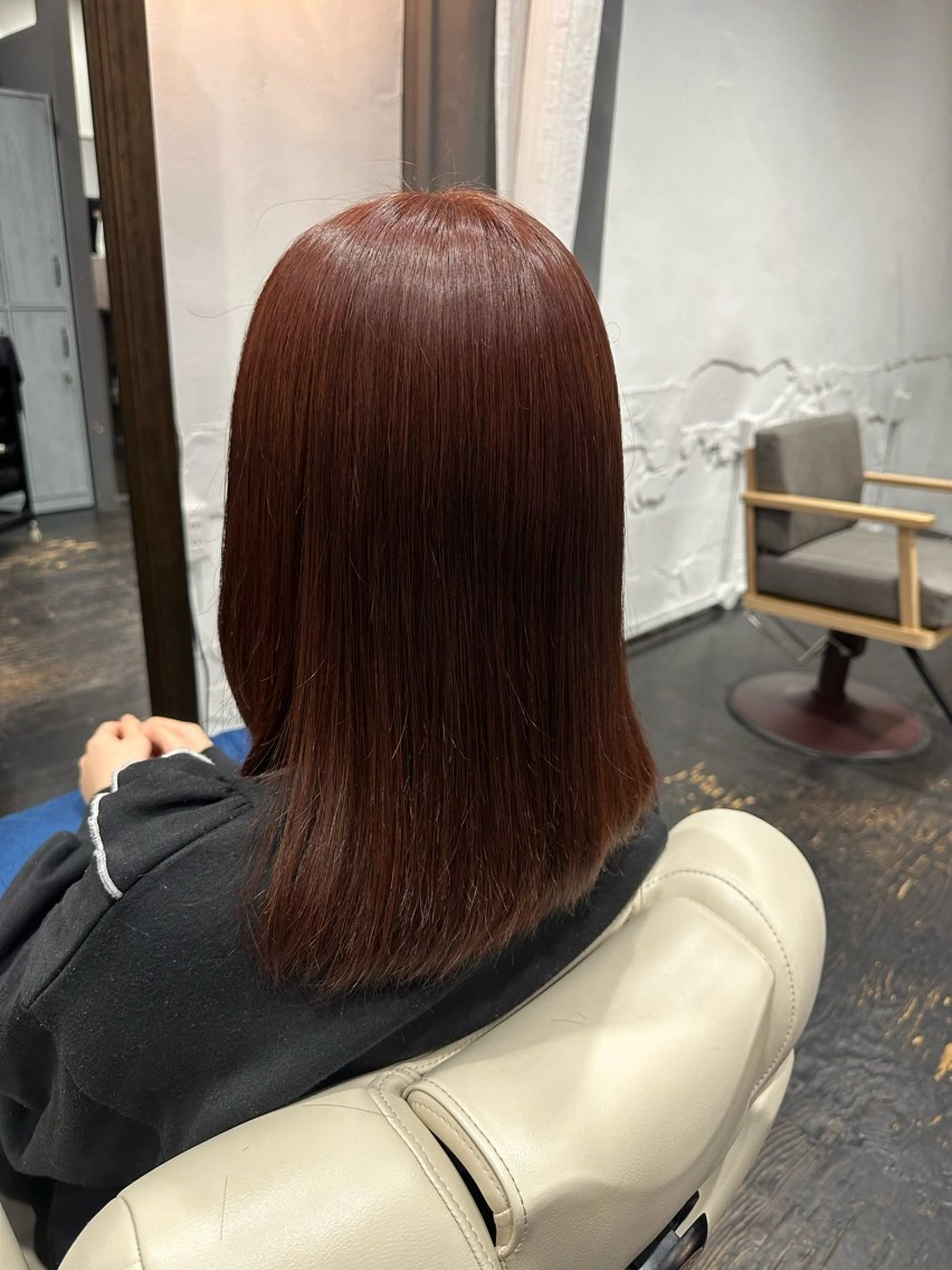 セミロング 稲本麻衣 【韓国ヘア】のヘアスタイル