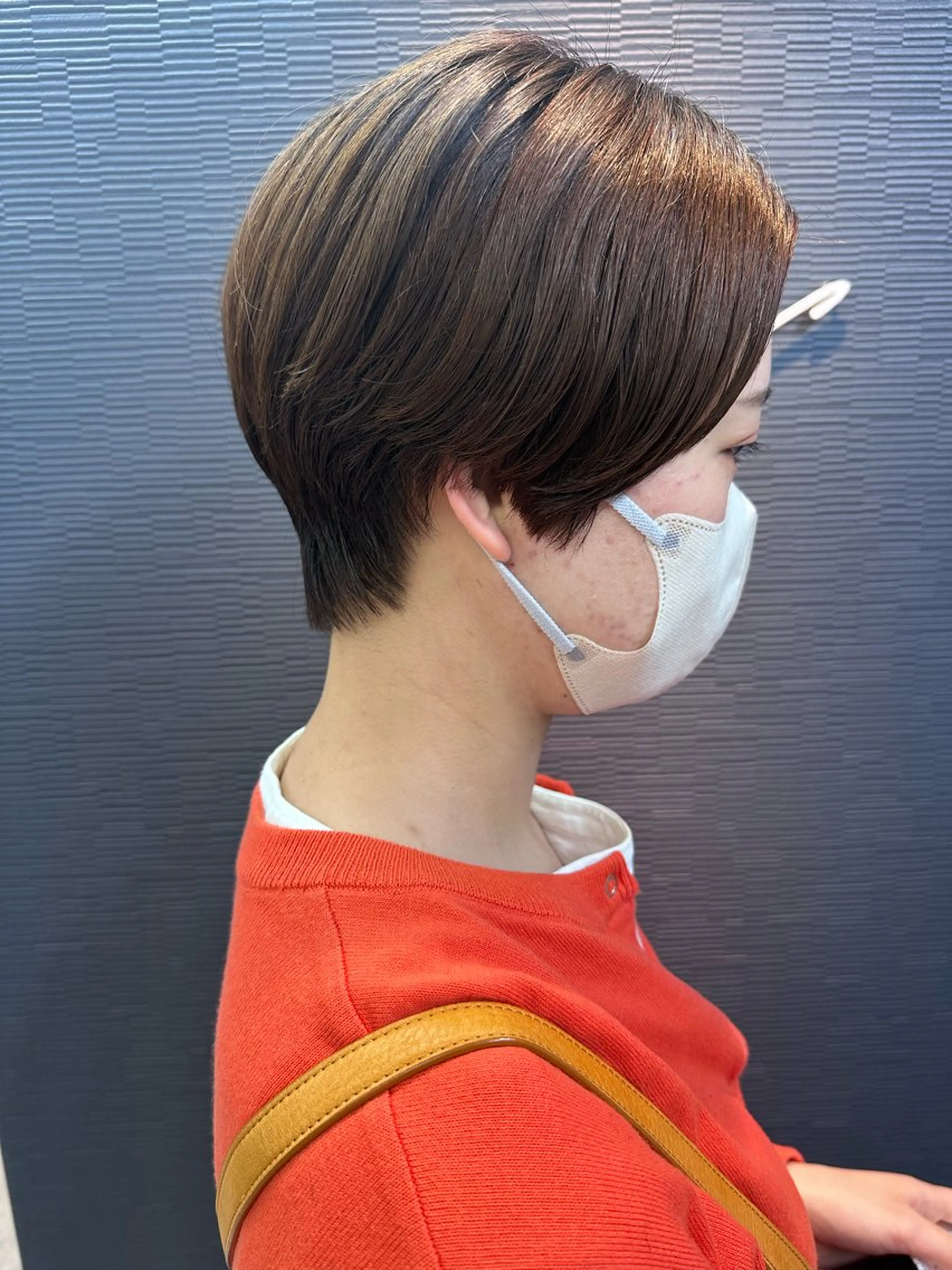 ショート ボブ レイヤーカット ショートヘア トリートメント カット トリートメント Noyヨシモト ヒロトのヘアスタイル