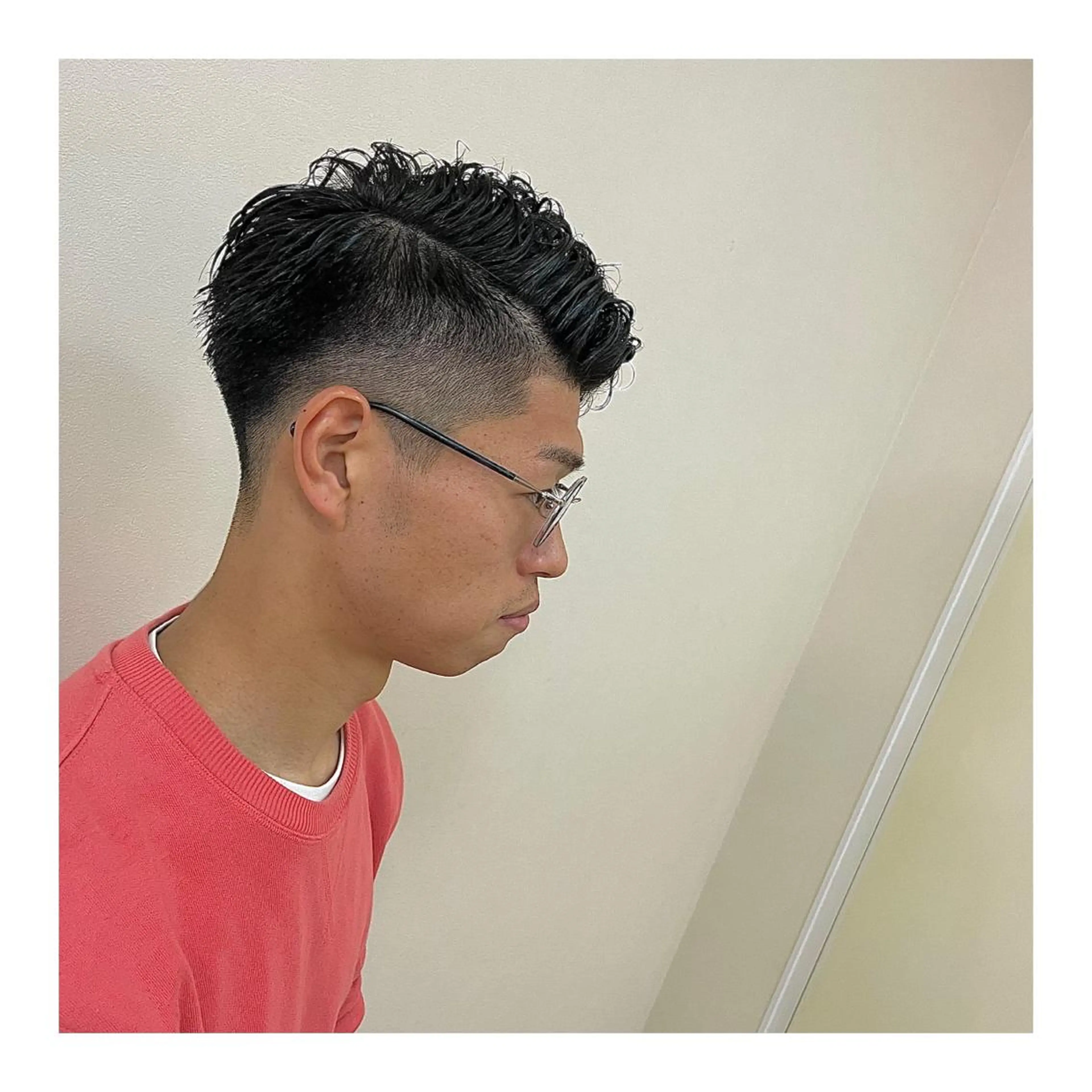 ショート メンズ カット パーマ トリートメント 💈メンズパーマ💈 ナカザワ リョウのヘアスタイル