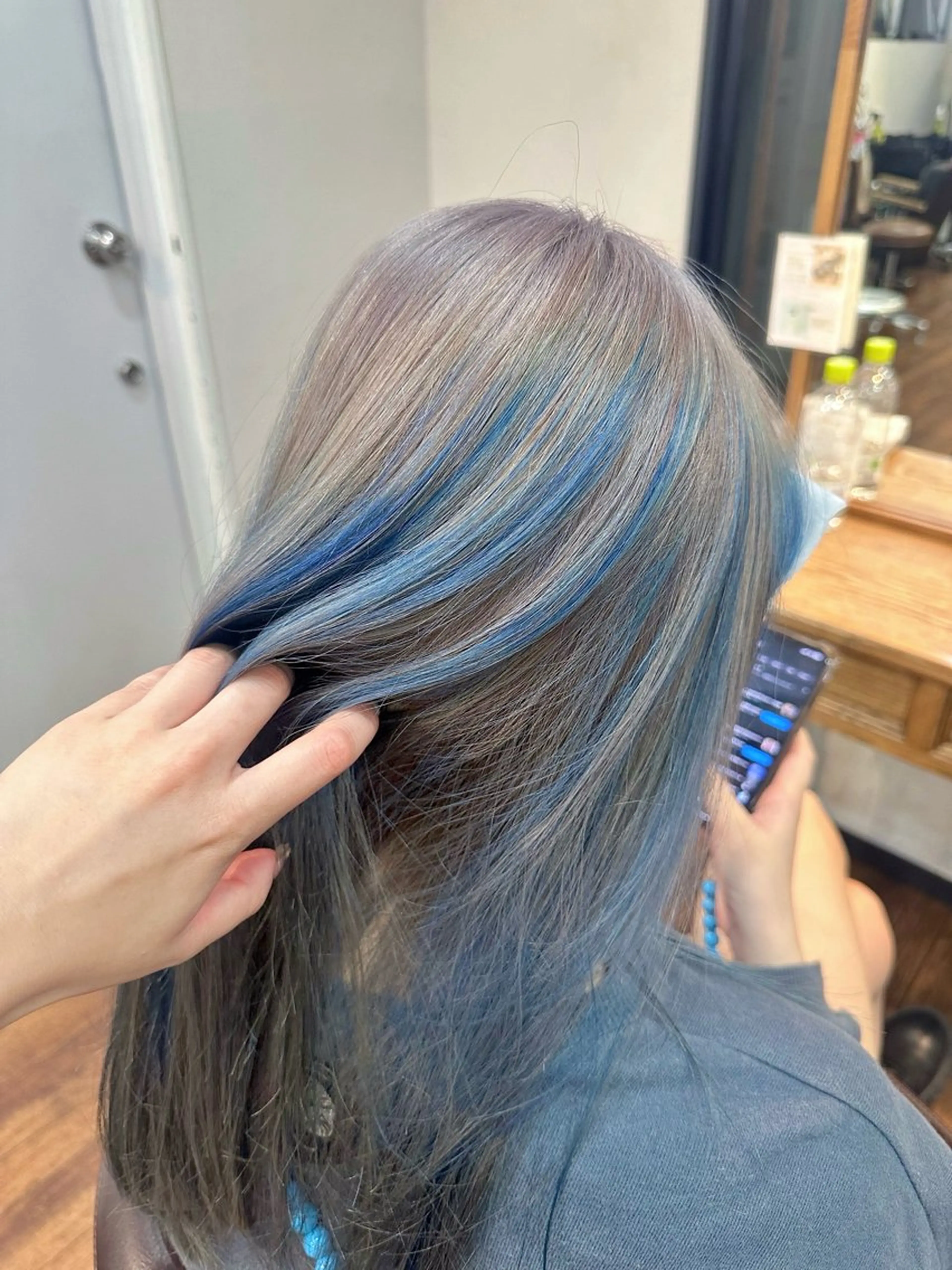 ロング カラー カット ヘアカラー トリートメント トレンドヘア🌿 chinariのヘアスタイル