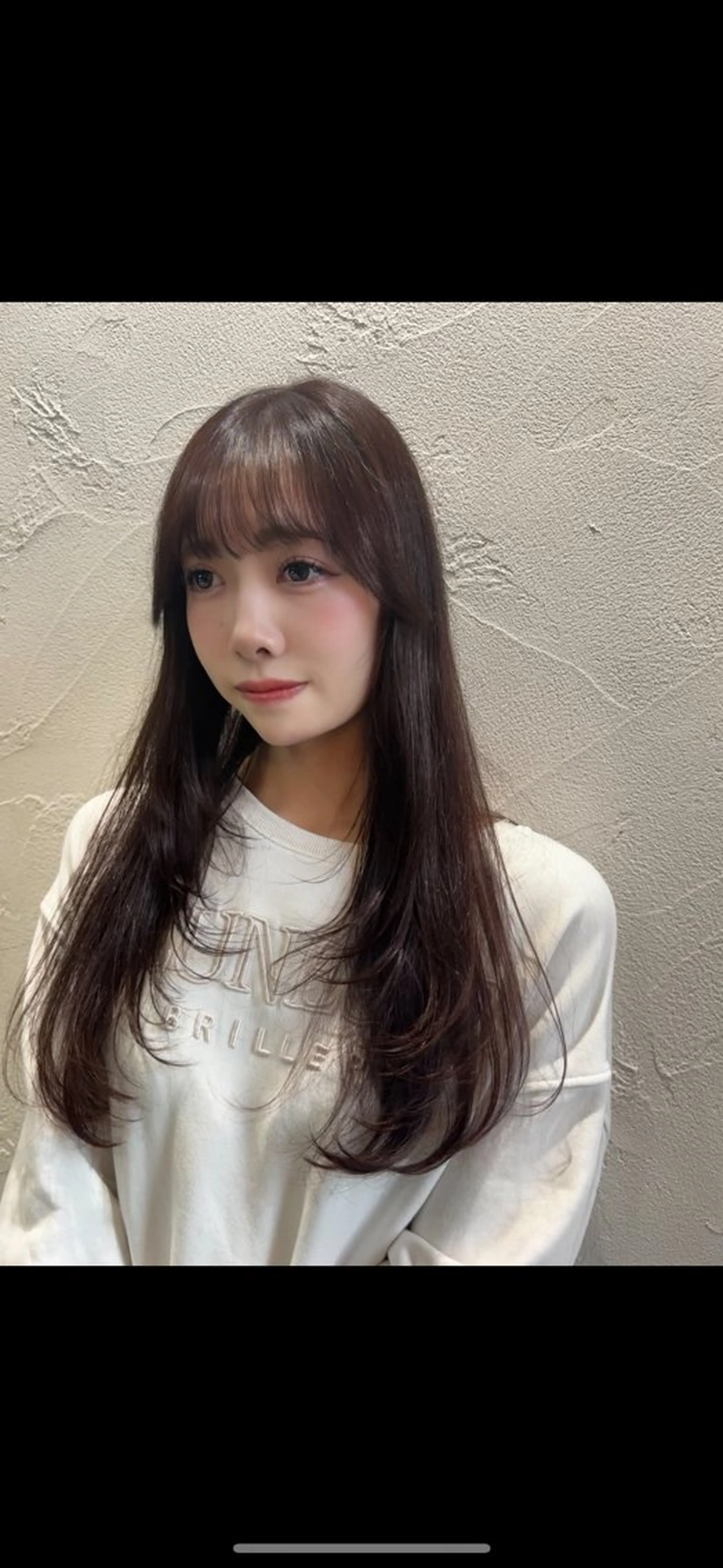 ロング カラー 中嶋心渚⌇透明感 カラー️🩵🎀‪のヘアスタイル