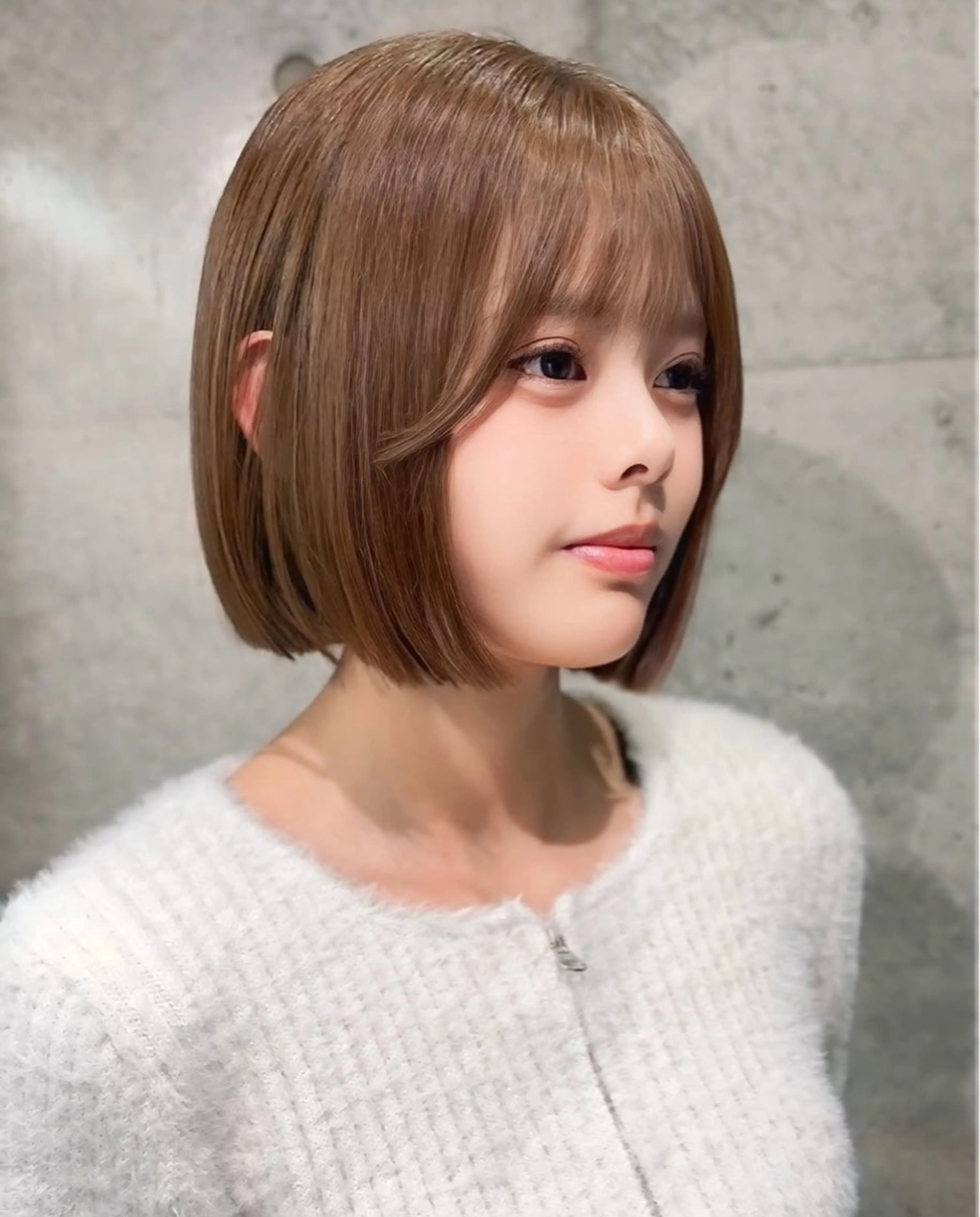 ショート カラー カット ヘアカラー トリートメント Lond Bloom 天神ショート/ボブのヘアスタイル