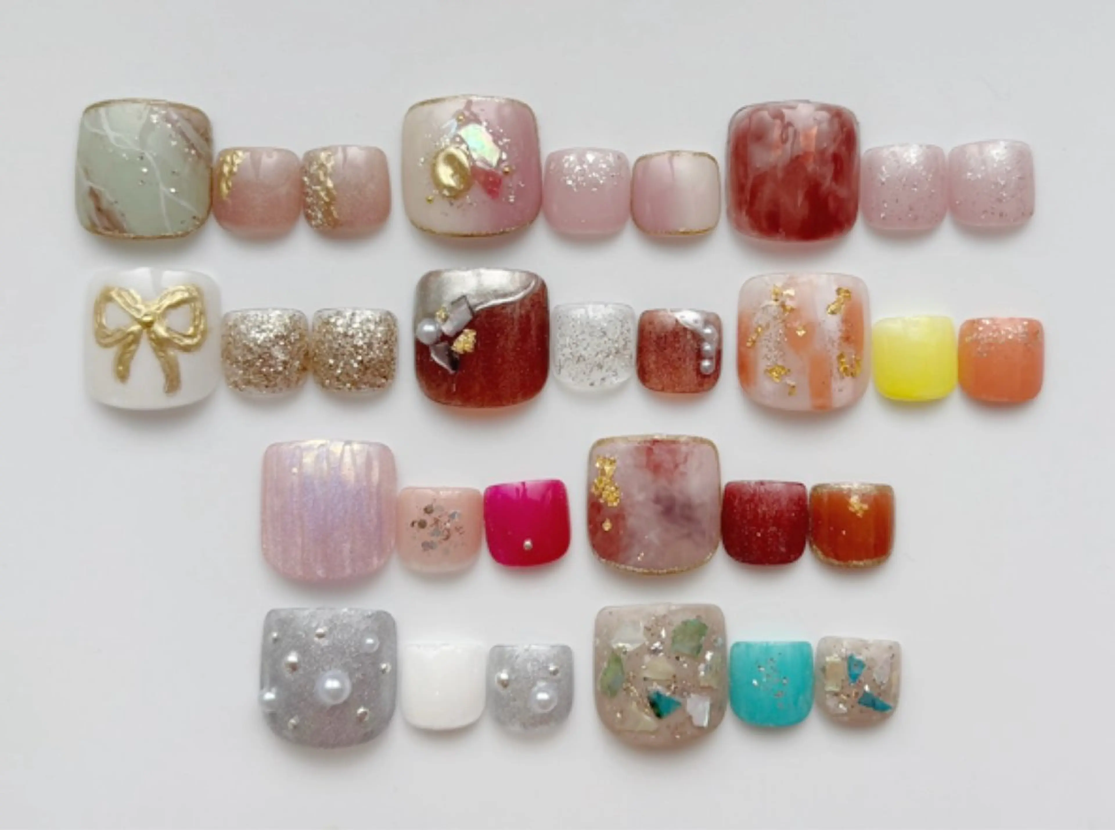 ネイル フットネイル ネイル脱毛 Reeのネイルデザイン