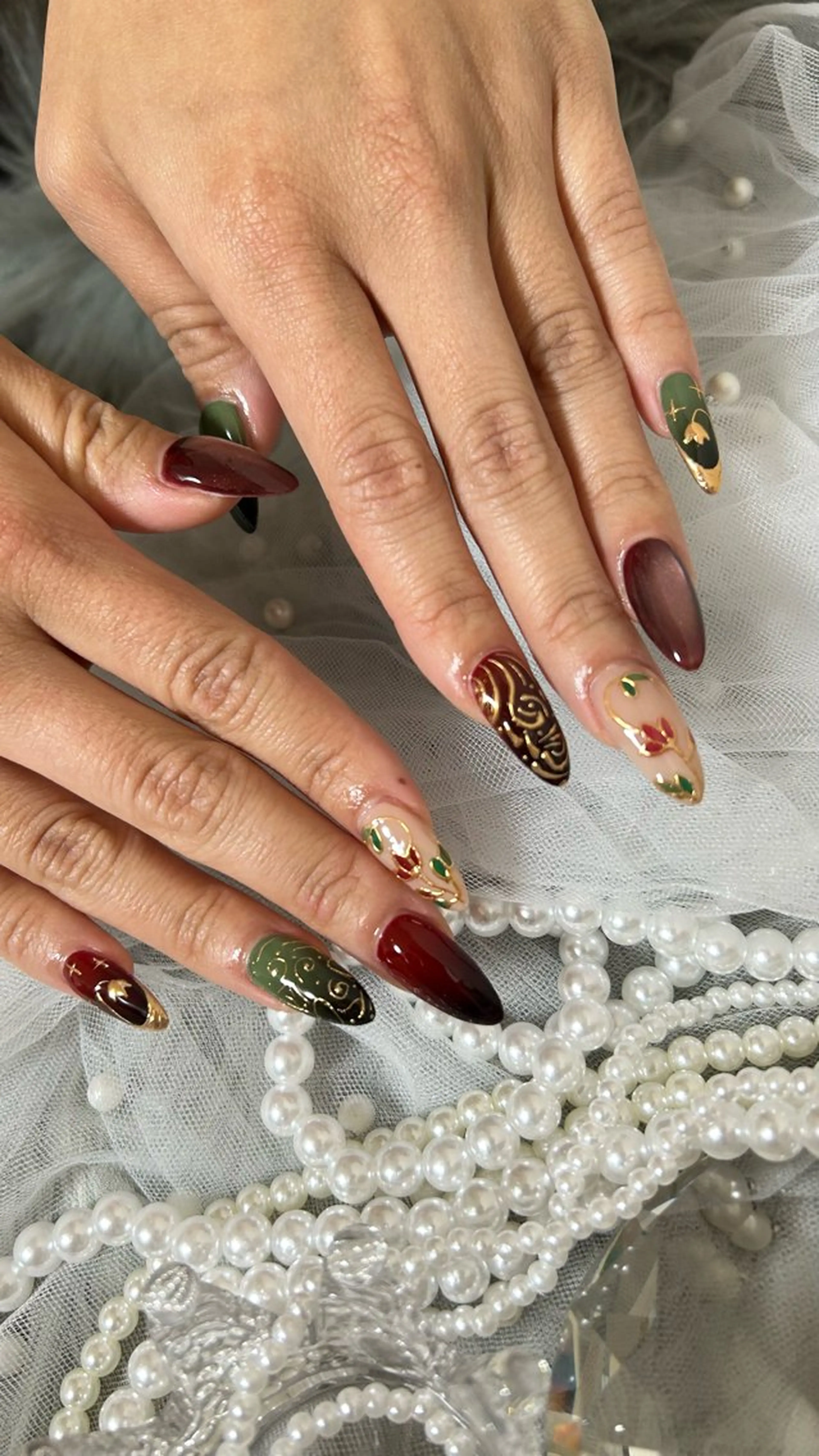 ネイル ハンドネイル 伊佐 愛海のネイルデザイン