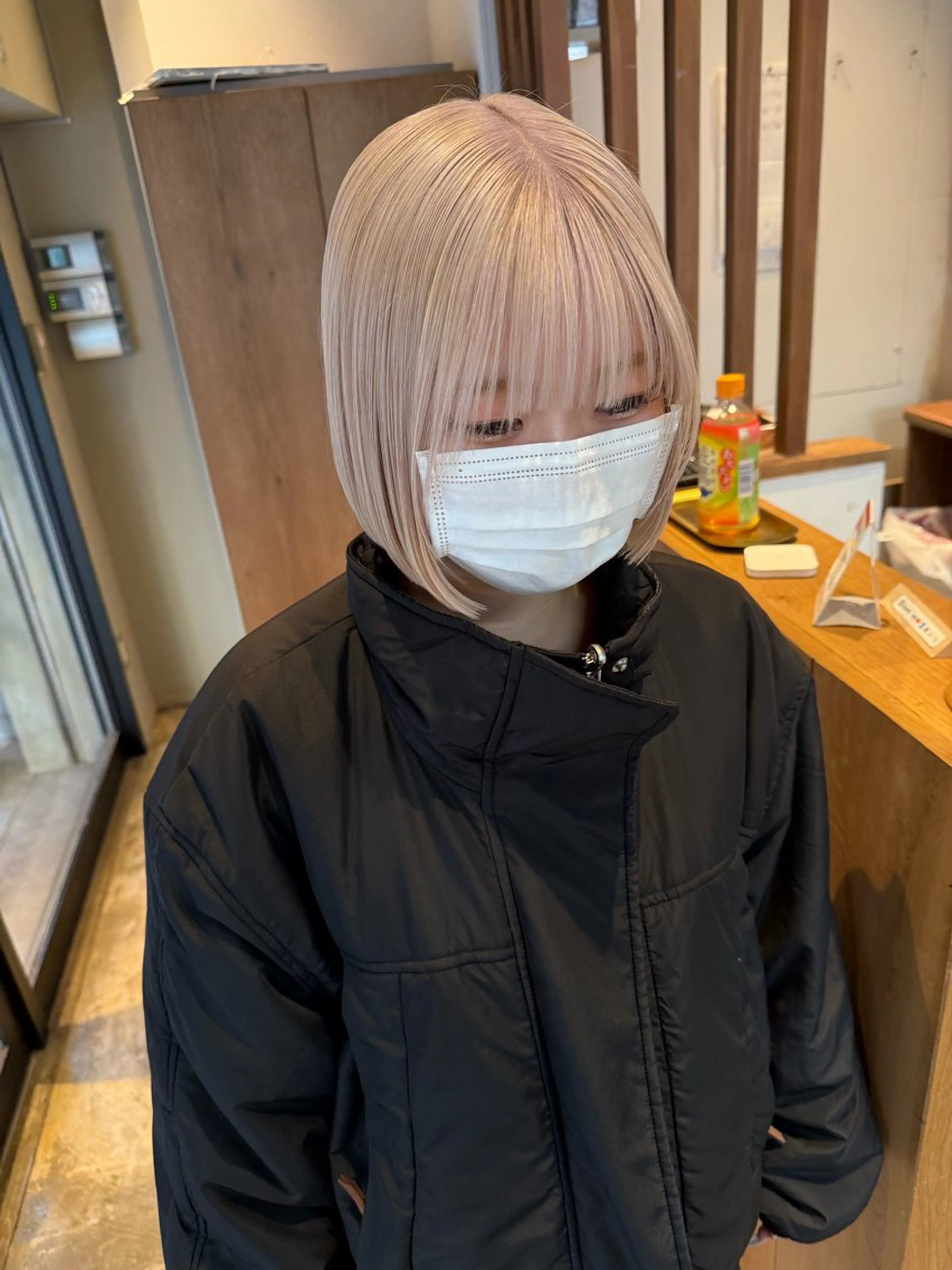 ショート ヘアカラー トリートメント 【副店長】DAYS 2nd 久木山湧也のヘアスタイル